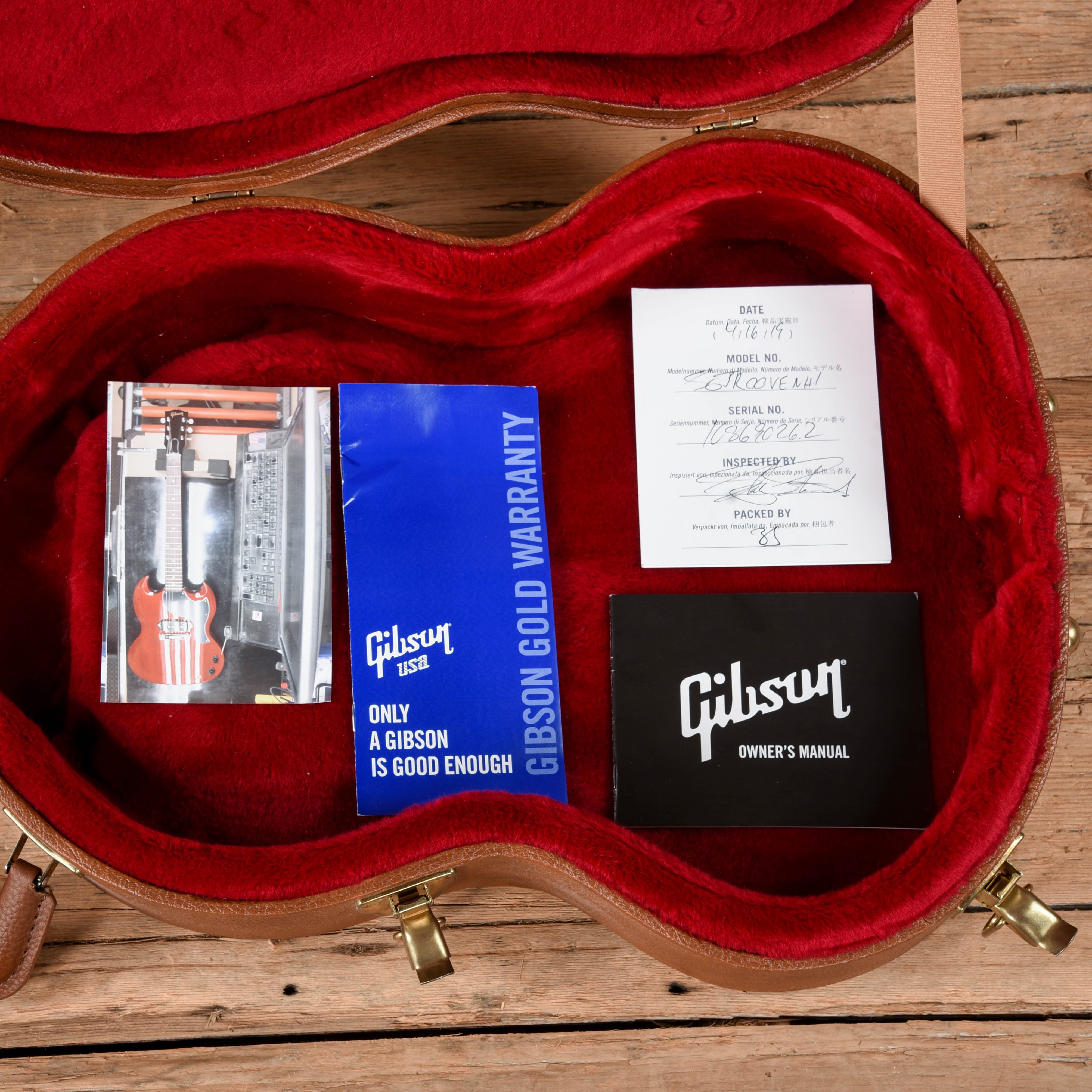 Gibson SG Junior cherry 2019 Electric Guitars / Solid Body