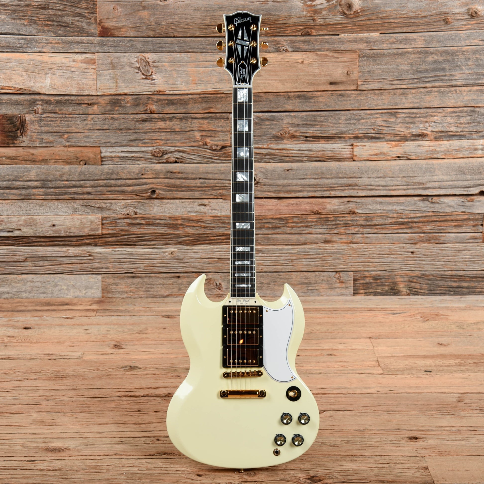 Gibson SG Les Paul Custom Polaris White 2015 Electric Guitars / Solid Body