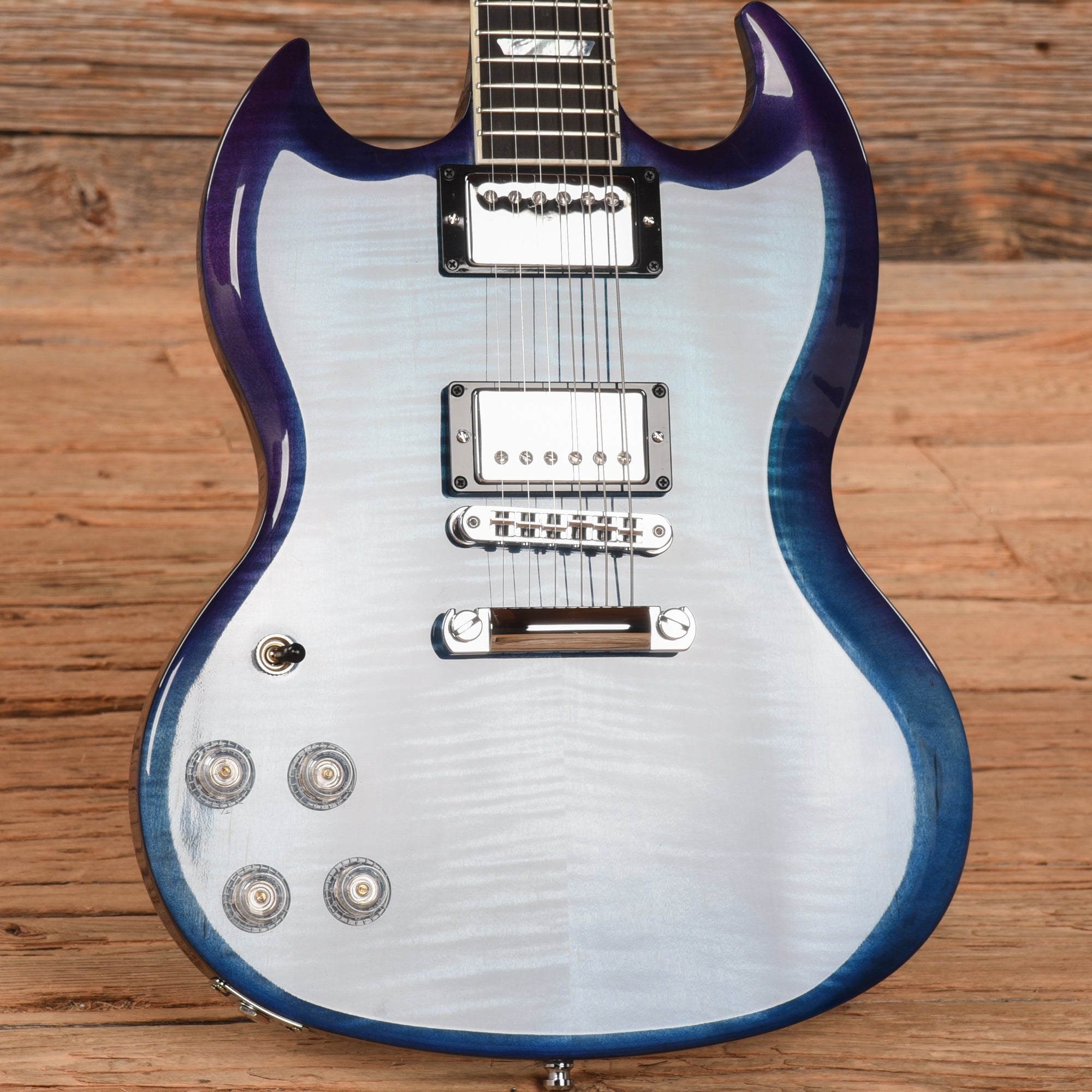 Gibson SG Modern Blueberry Fade 2022 LEFTY Electric Guitars / Solid Body