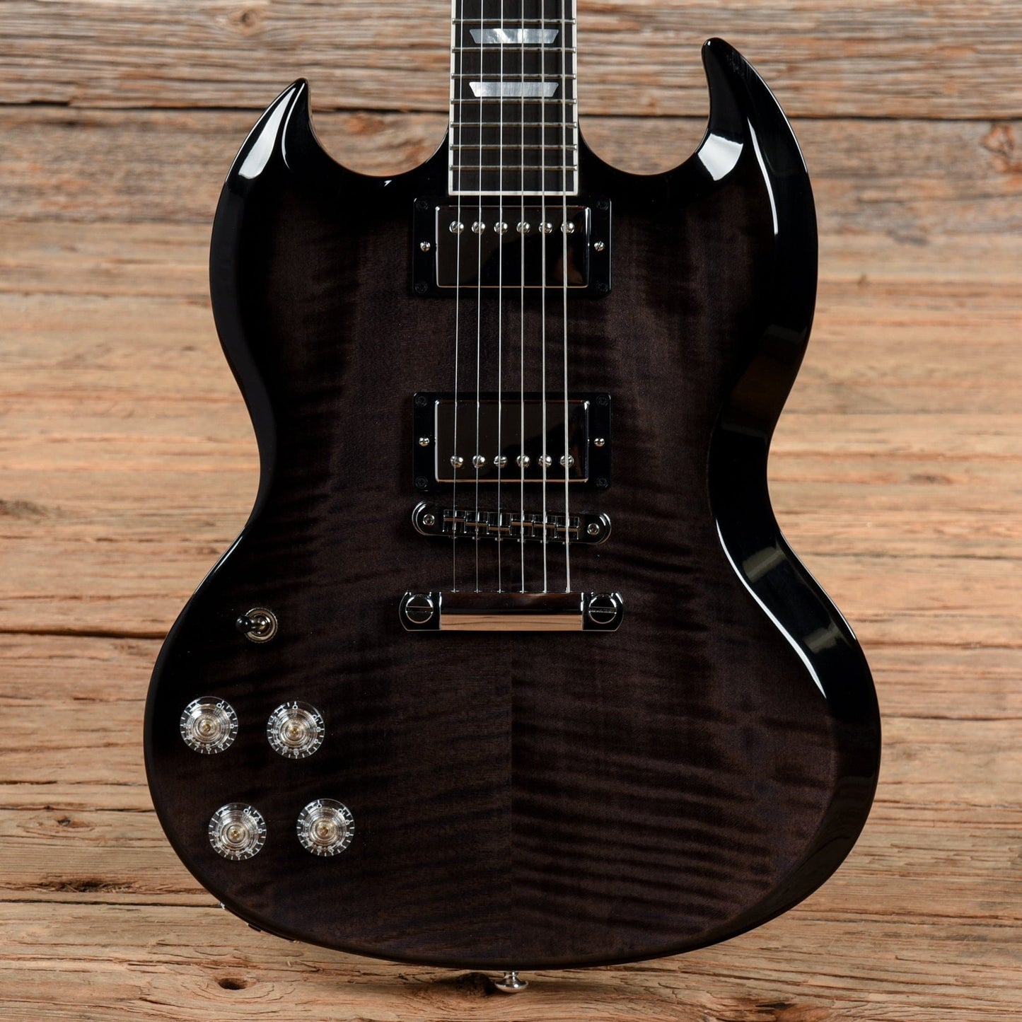 Gibson SG Modern Trans Black Fade 2021 LEFTY Electric Guitars / Solid Body