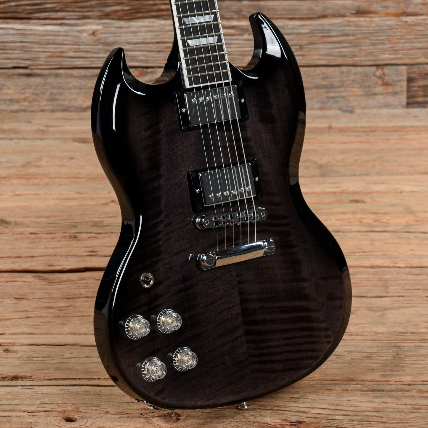 Gibson SG Modern Trans Black Fade 2021 LEFTY Electric Guitars / Solid Body