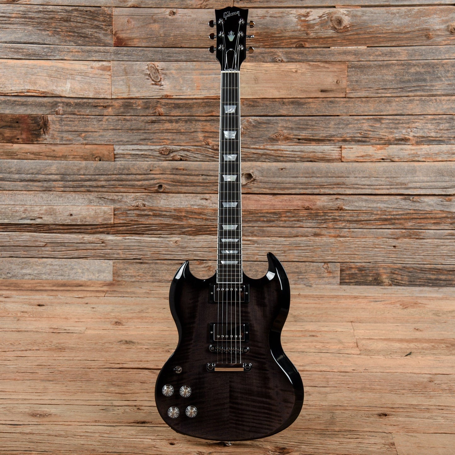 Gibson SG Modern Trans Black Fade 2021 LEFTY Electric Guitars / Solid Body