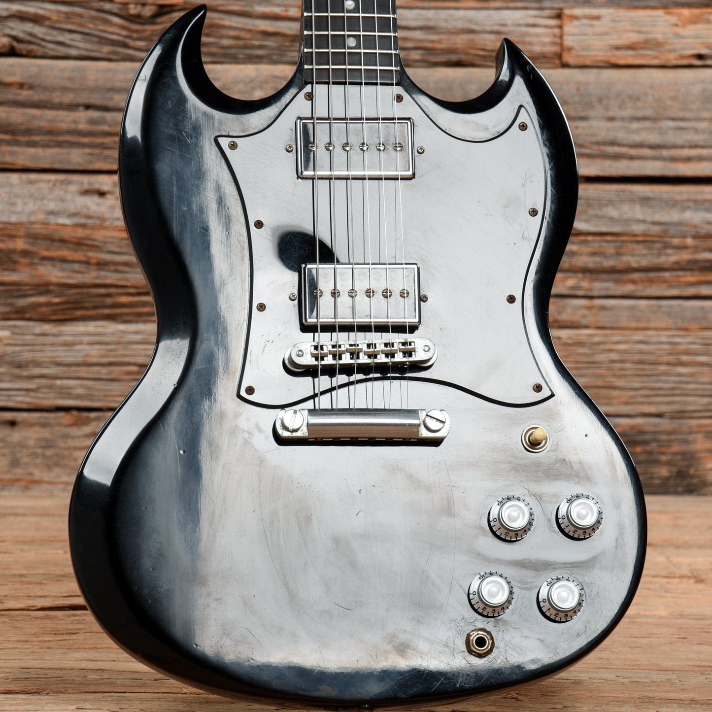 Gibson SG Platinum Black 2004 Electric Guitars / Solid Body