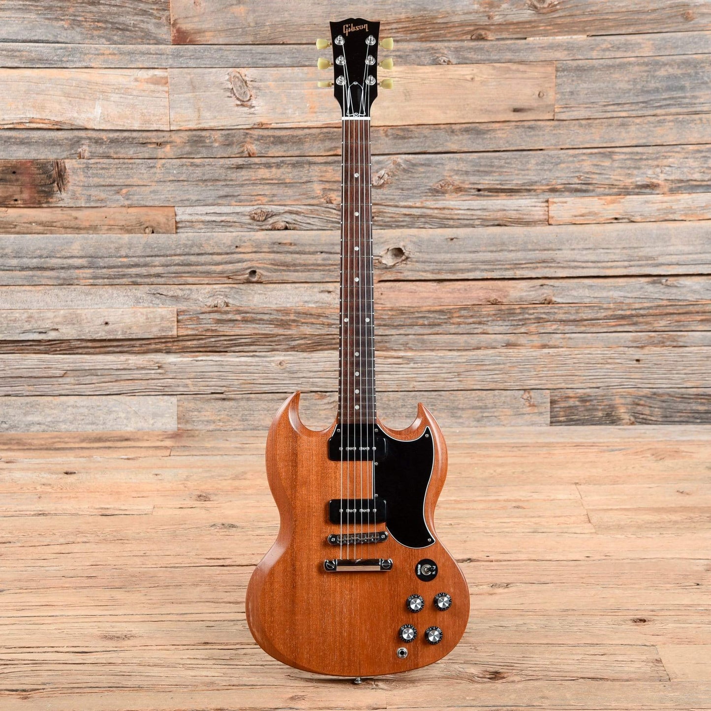 Gibson SG Special '60s Tribute Worn Natural 2011 Electric Guitars / Solid Body