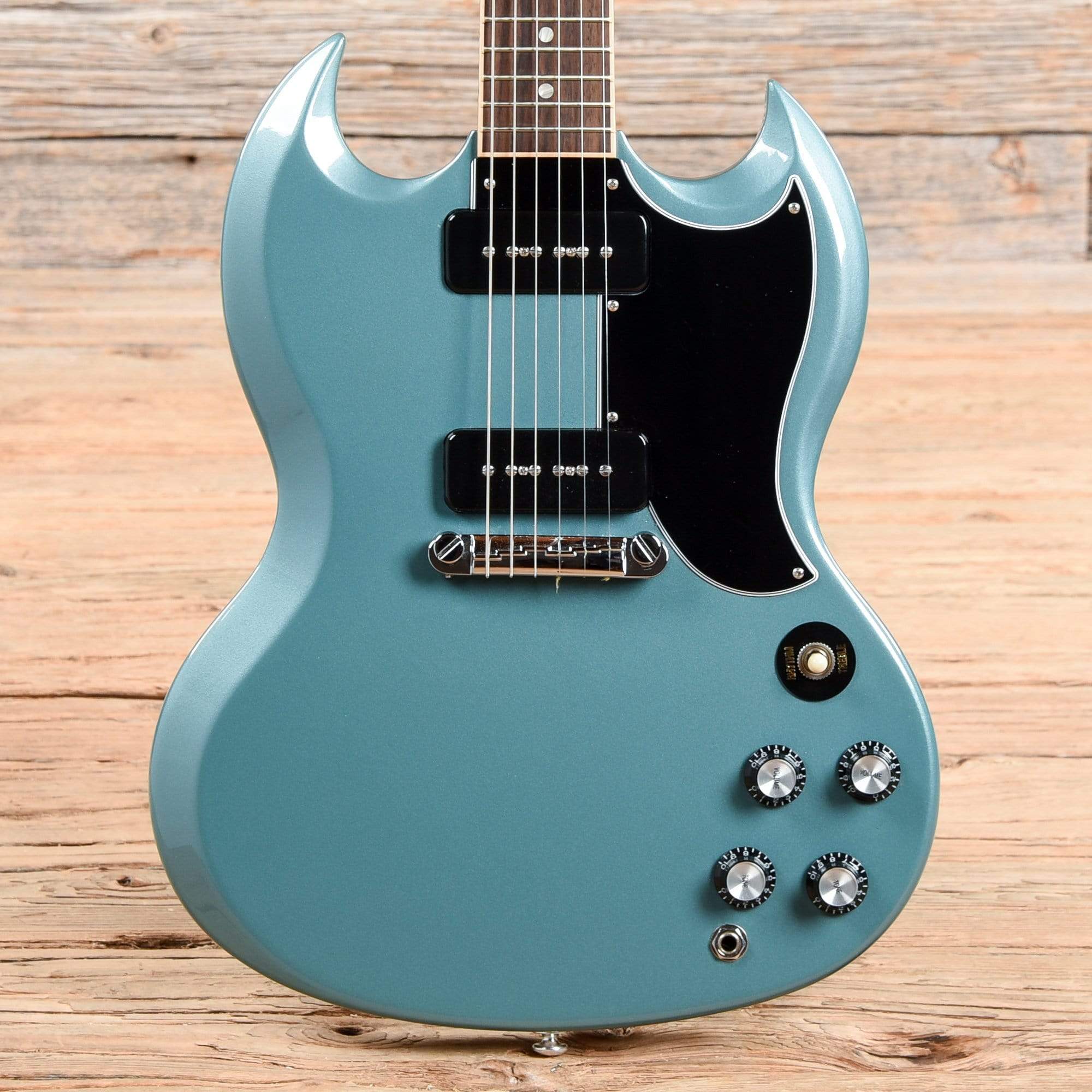 Gibson SG Special Faded Pelham Blue 2019 – Chicago Music Exchange