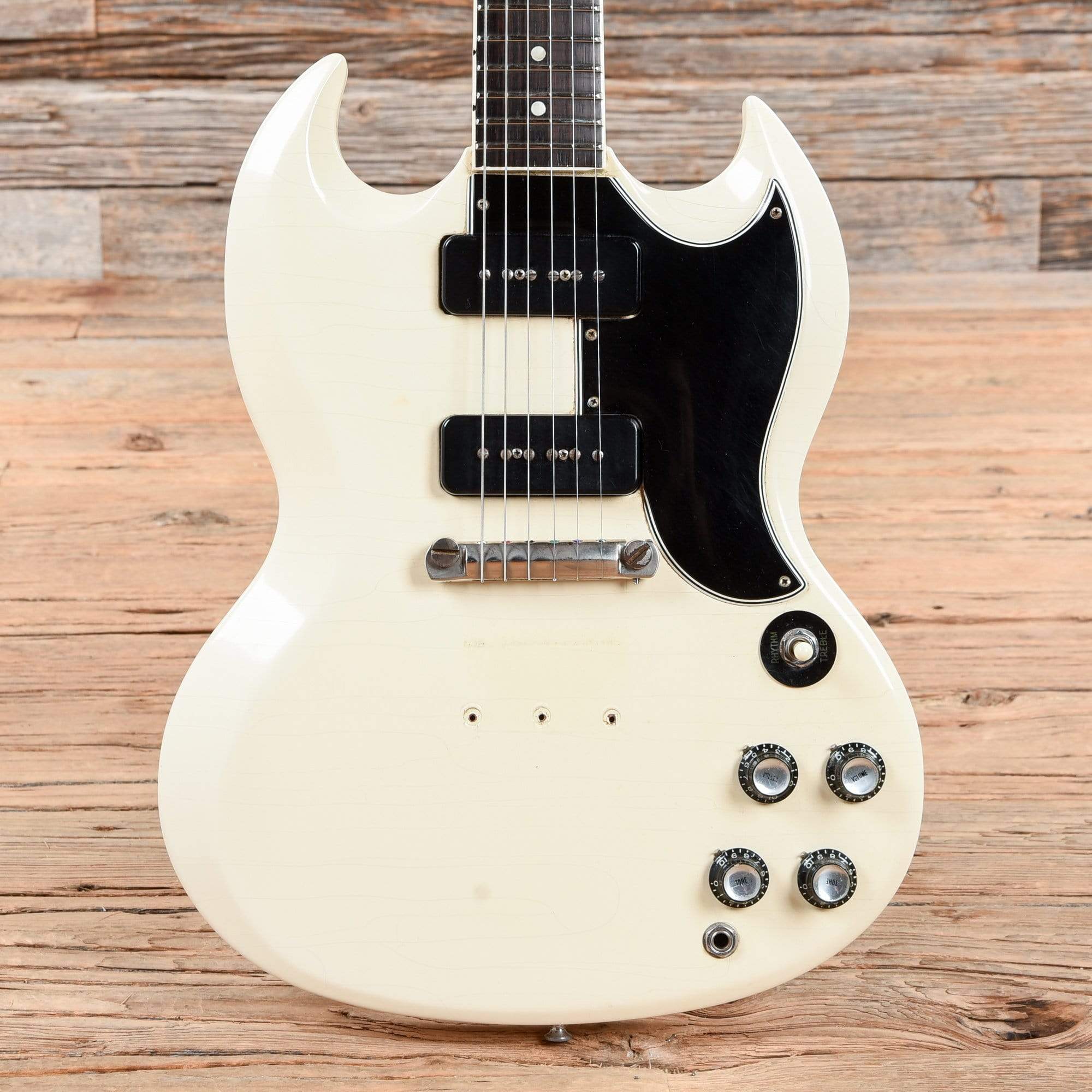 Gibson SG Special Polaris White 1963 – Chicago Music Exchange