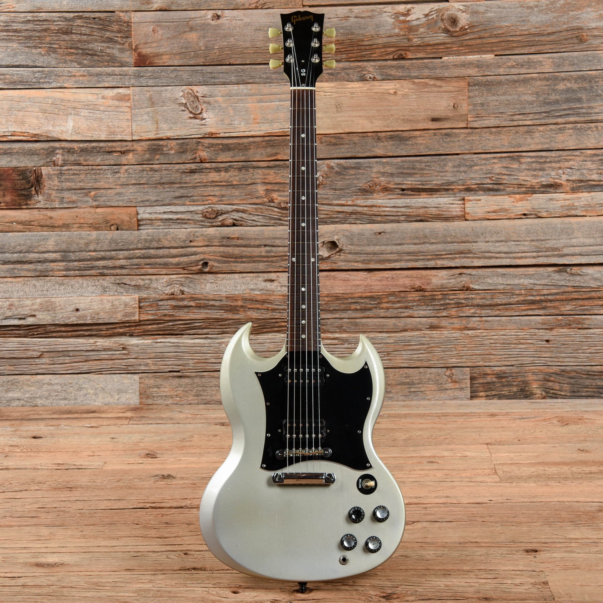 Gibson SG Special Silver Satin 2001 Electric Guitars / Solid Body