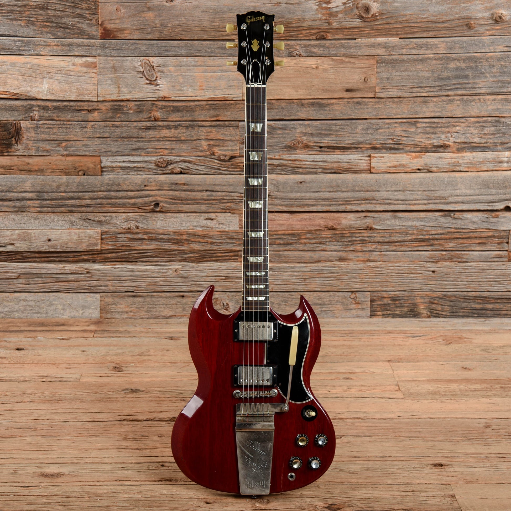 Gibson SG Standard 1965 Cherry Electric Guitars / Solid Body