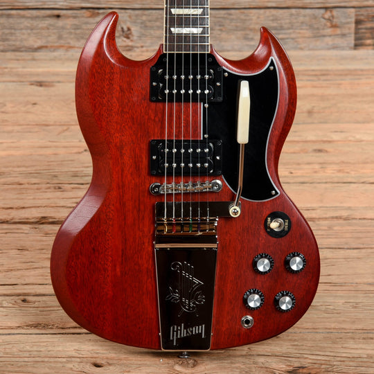 Gibson SG Standard '61 Faded w/ Maestro Vibrola cherry 2022 Electric Guitars / Solid Body