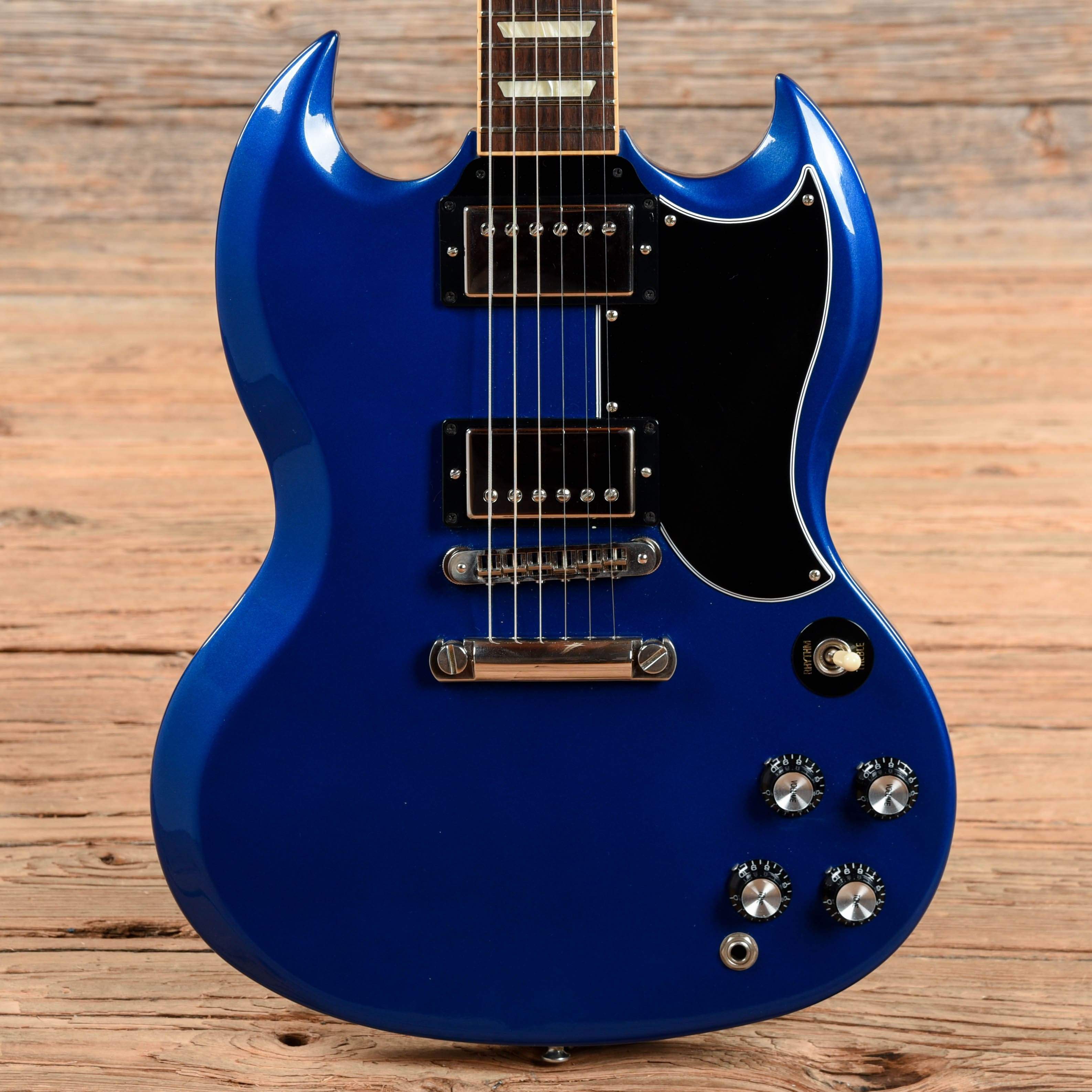 Gibson SG Standard '61 Reissue Sapphire Blue 2006 – Chicago Music 