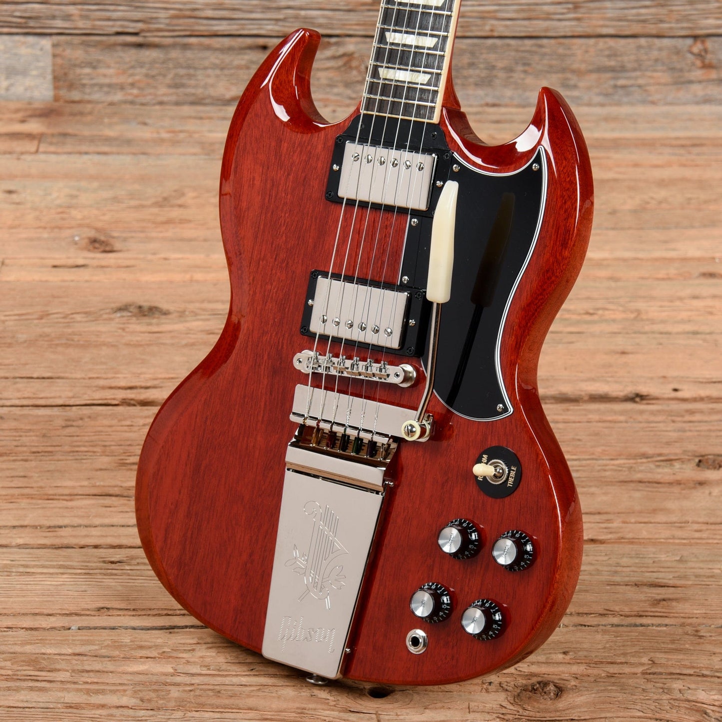 Gibson SG Standard '61 With Maestro Vibrola Cherry 2022 Electric Guitars / Solid Body
