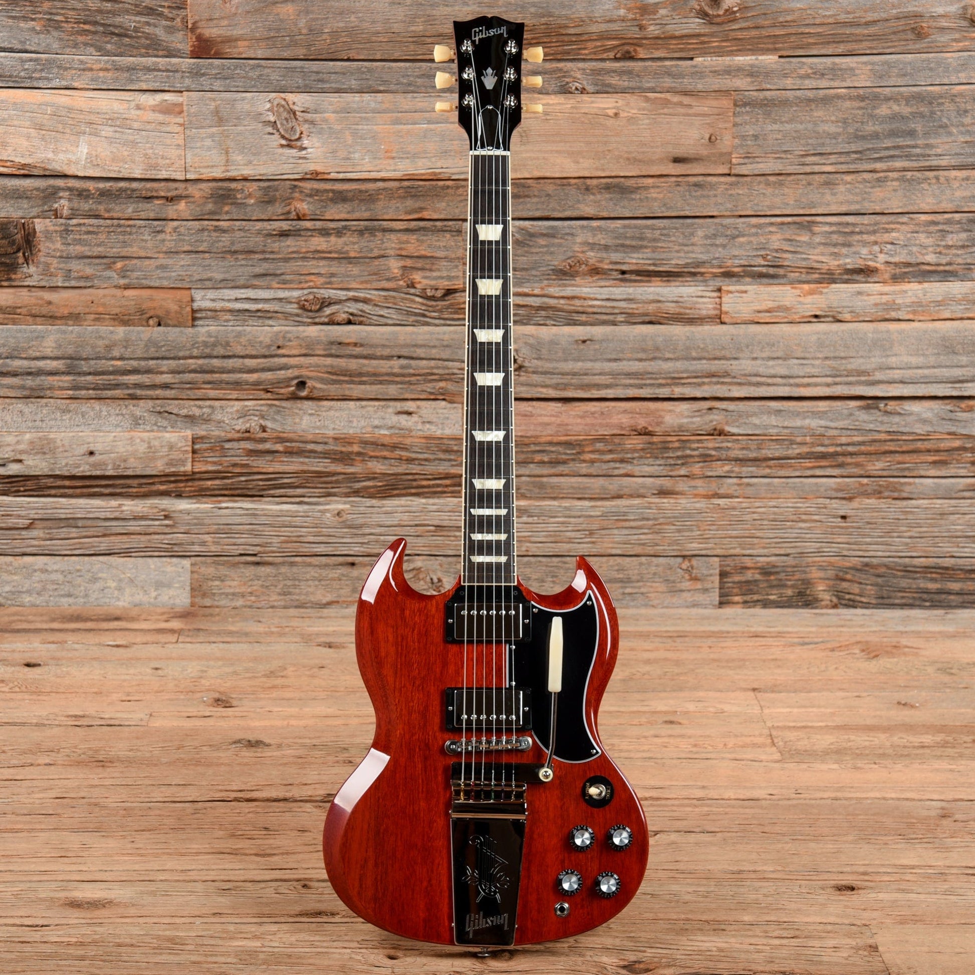 Gibson SG Standard '61 With Maestro Vibrola Cherry 2022 Electric Guitars / Solid Body
