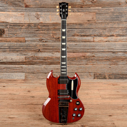 Gibson SG Standard '61 With Maestro Vibrola Cherry 2022 Electric Guitars / Solid Body