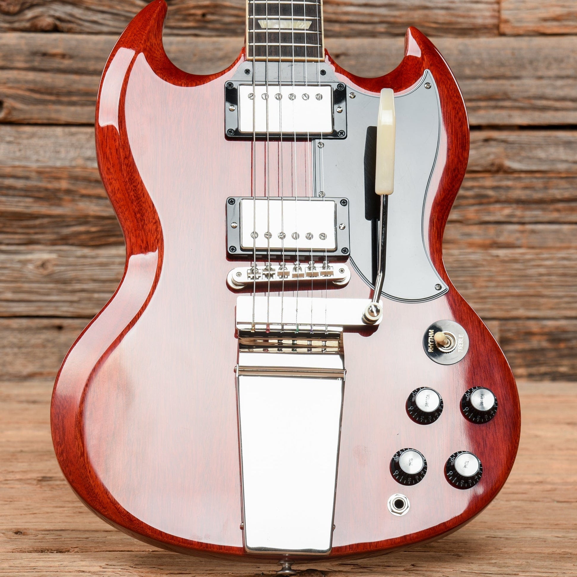 Gibson SG Standard '61 With Maestro Vibrola Cherry 2022 Electric Guitars / Solid Body