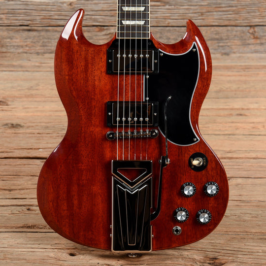 Gibson SG Standard '61 With Sideways Vibrola Cherry 2021 Electric Guitars / Solid Body