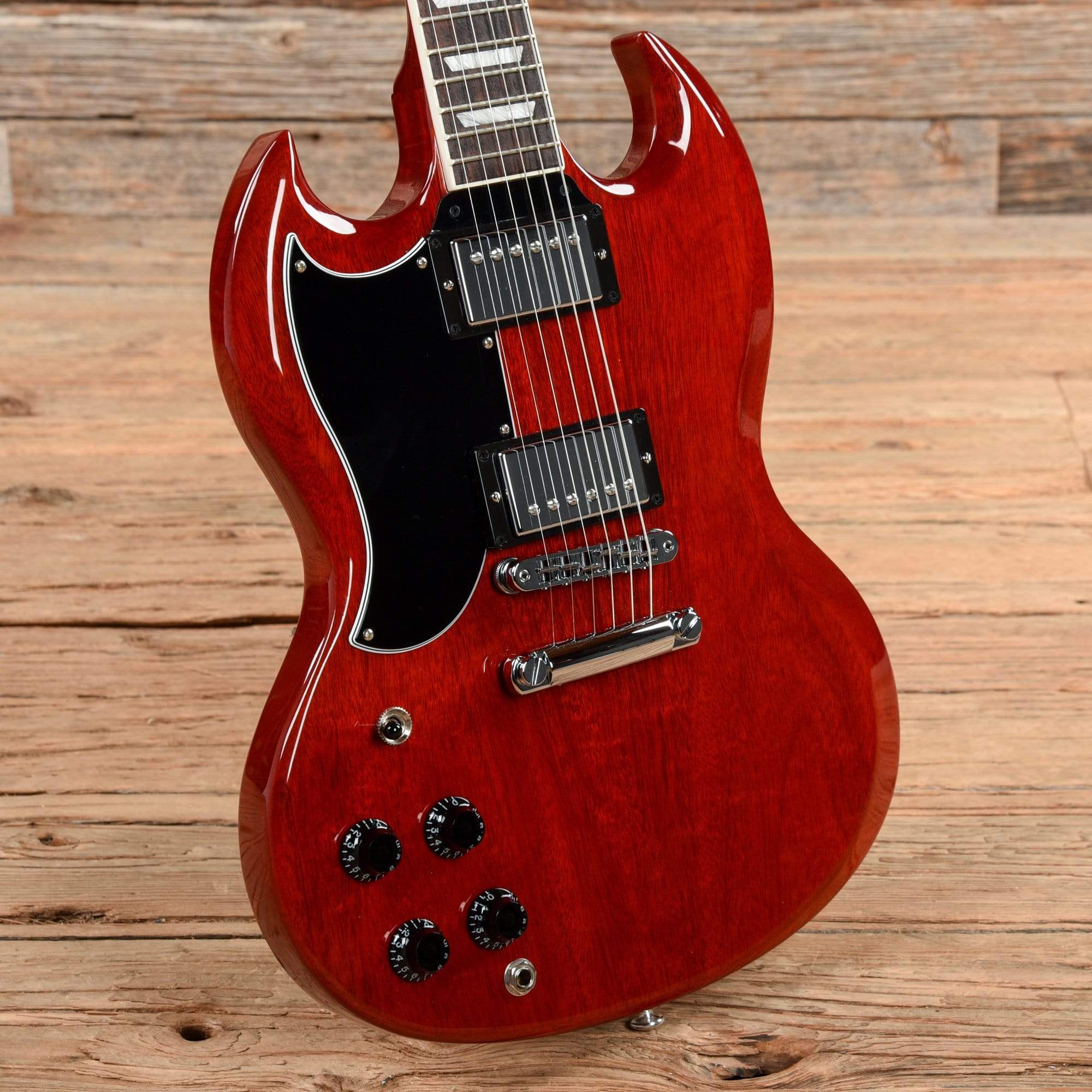 Gibson SG Standard '61 with Stop Bar Tailpiece Cherry 2018 LEFTY Electric Guitars / Solid Body
