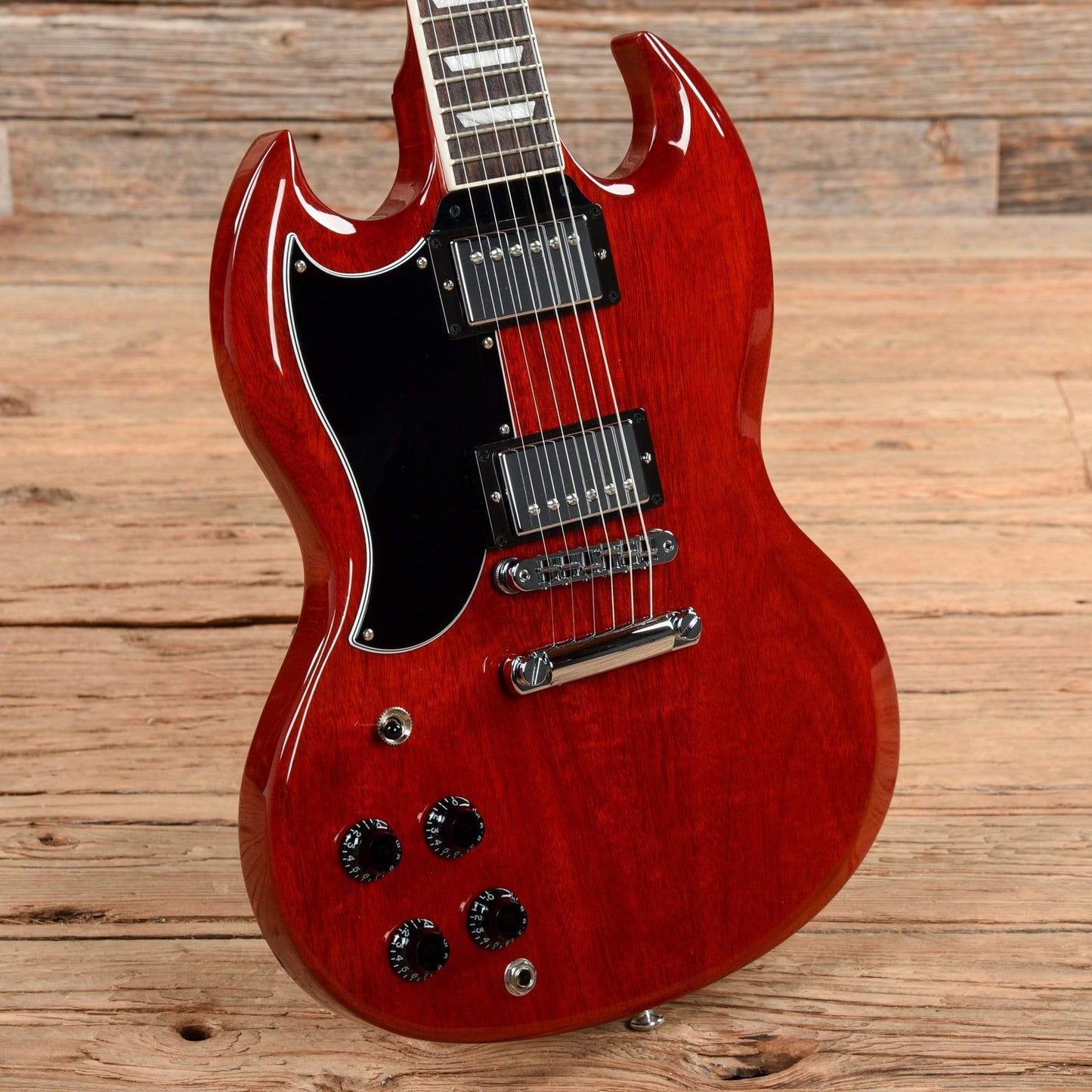 Gibson SG Standard '61 with Stop Bar Tailpiece Cherry 2018 LEFTY Electric Guitars / Solid Body