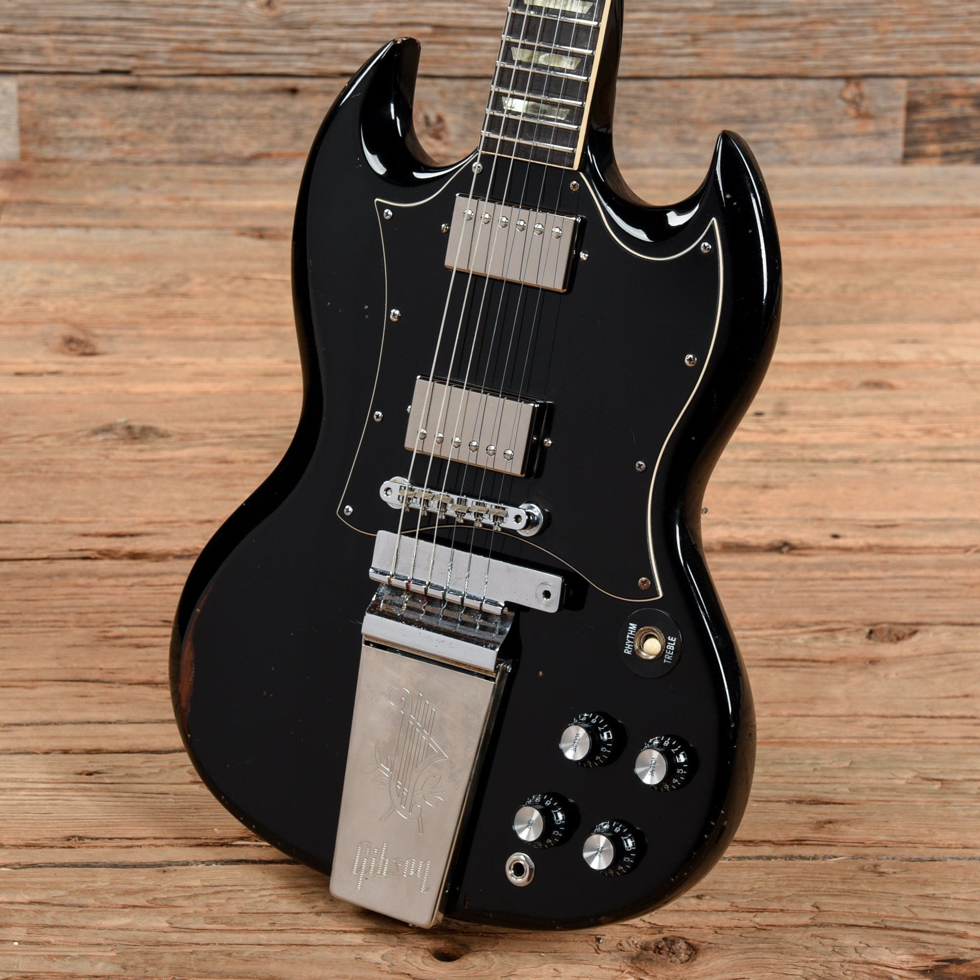Gibson SG Standard Black Refin 1968 Electric Guitars / Solid Body