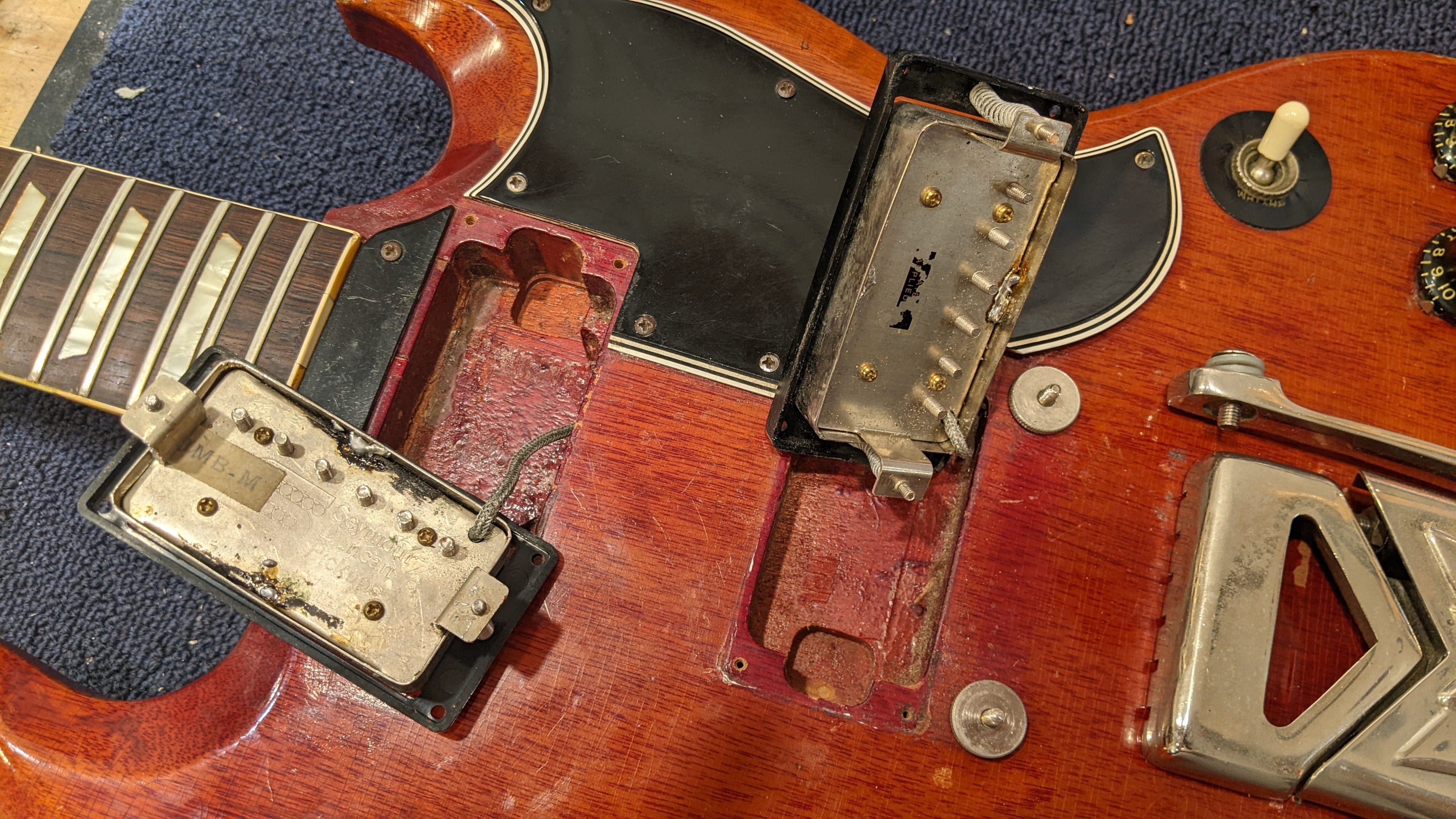 Gibson SG Standard Cherry 1962 Electric Guitars / Solid Body