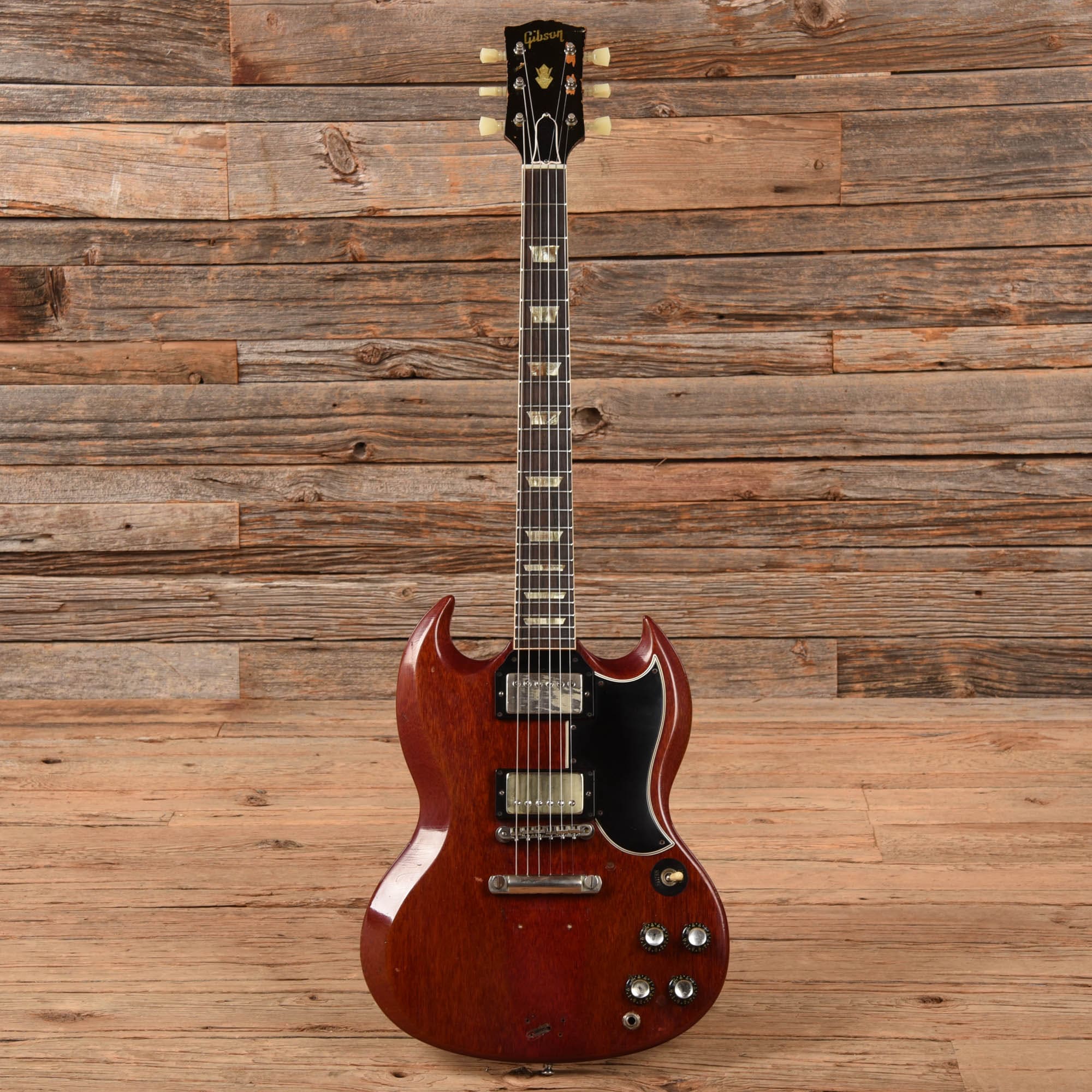Gibson SG Standard Cherry 1964 Chicago Music Exchange gibson-sg-standard-cherry-1964-chicago-music-exchange