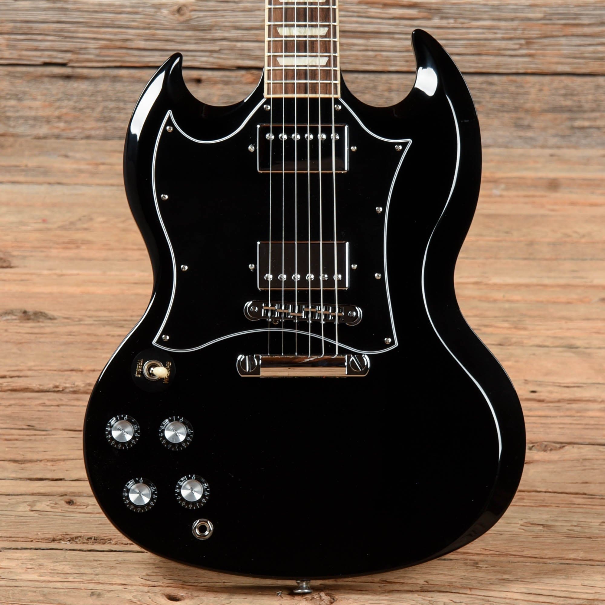 Gibson SG Standard Ebony 2022 LEFTY Electric Guitars / Solid Body