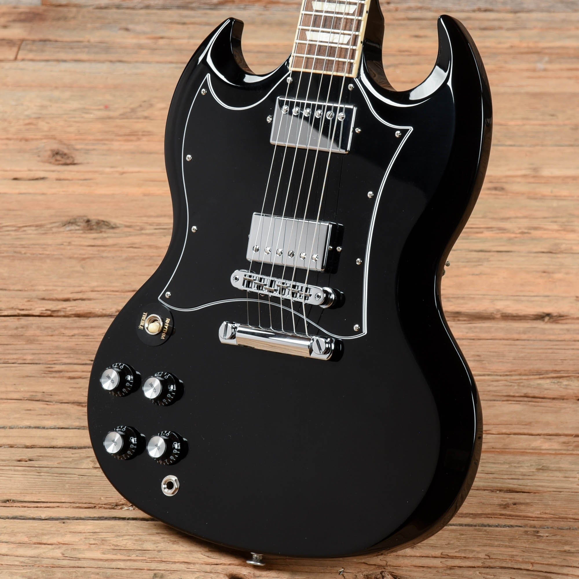 Gibson SG Standard Ebony 2022 LEFTY Electric Guitars / Solid Body