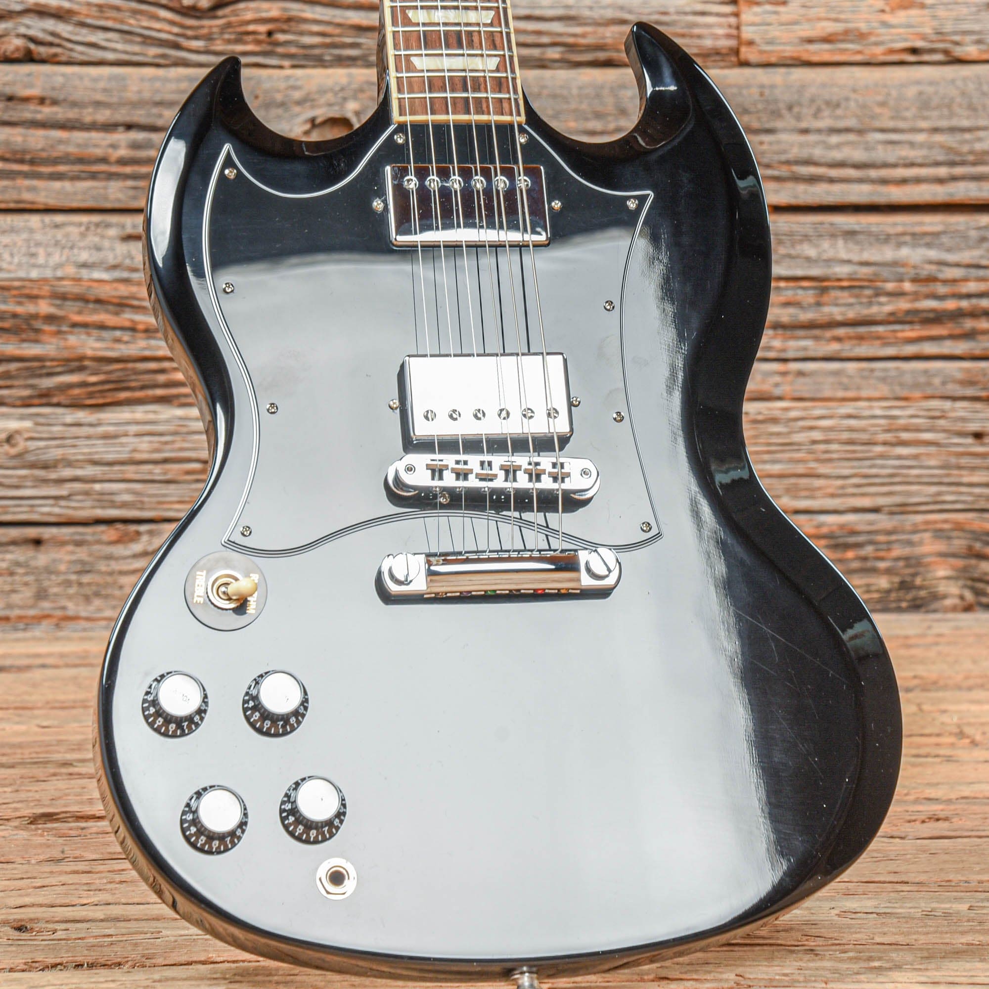 Gibson SG Standard Ebony 2022 LEFTY Electric Guitars / Solid Body
