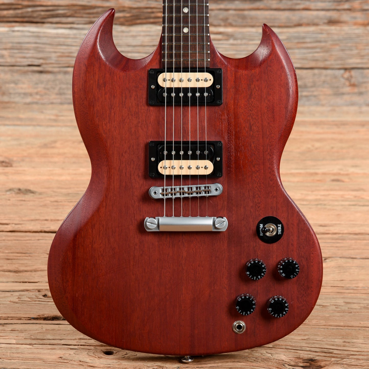 Gibson SGJ Worn Cherry 2014 Electric Guitars / Solid Body