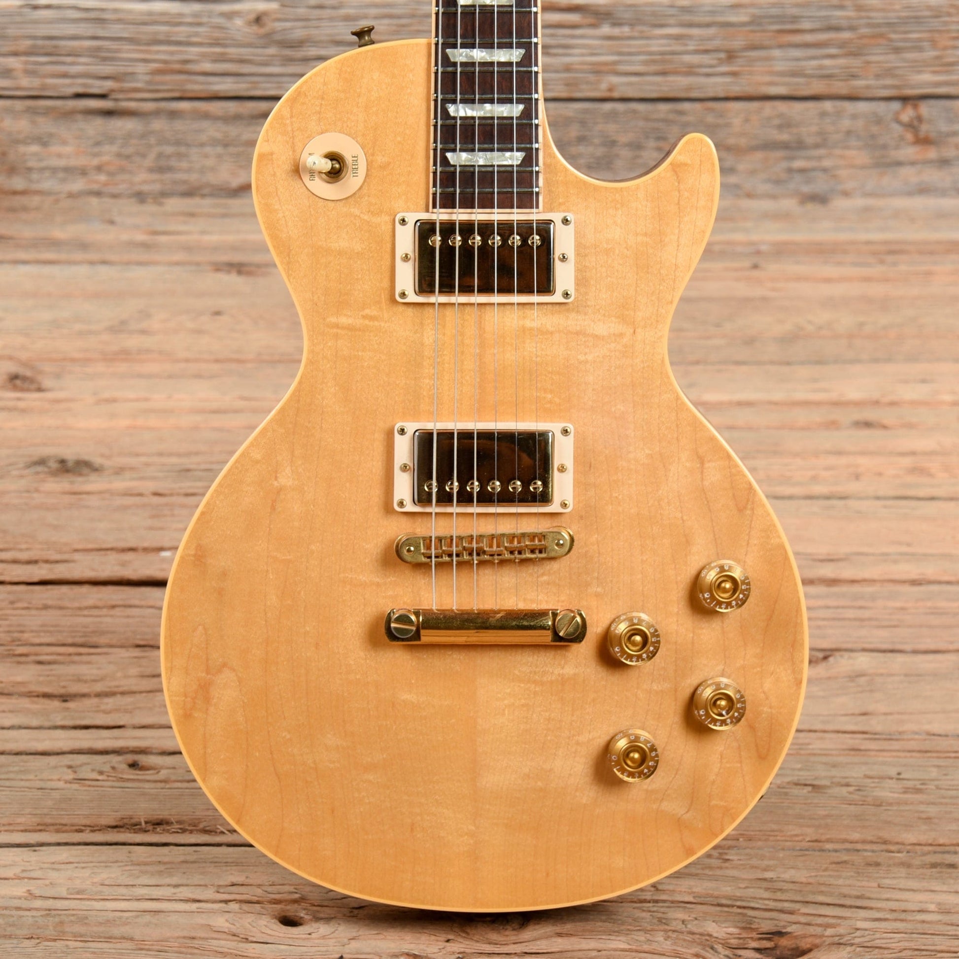 Gibson Smartwood Les Paul Natural Electric Guitars / Solid Body