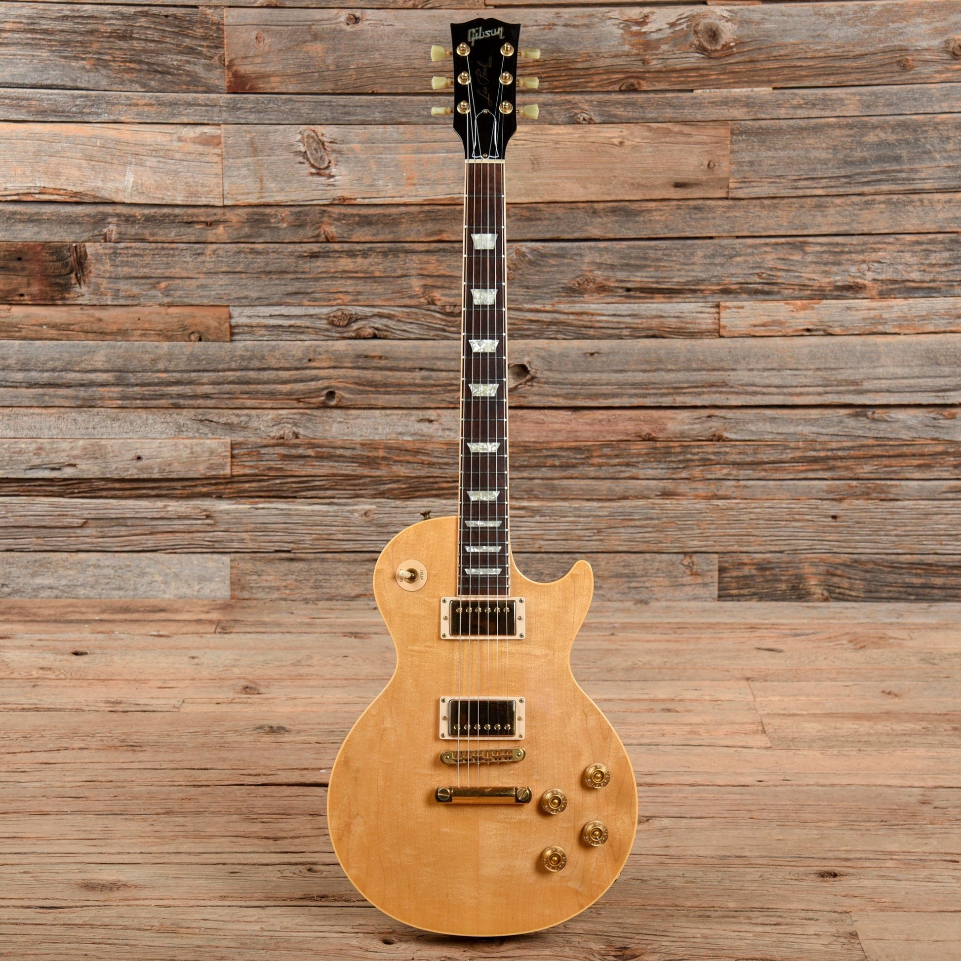 Gibson Smartwood Les Paul Natural Electric Guitars / Solid Body