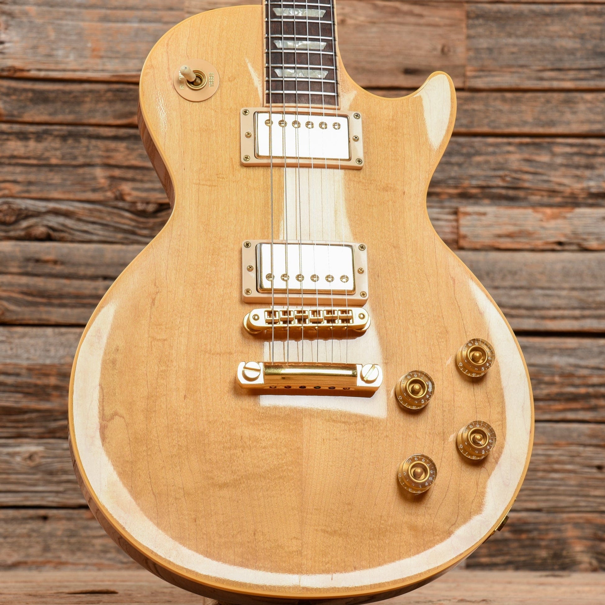 Gibson Smartwood Les Paul Natural Electric Guitars / Solid Body