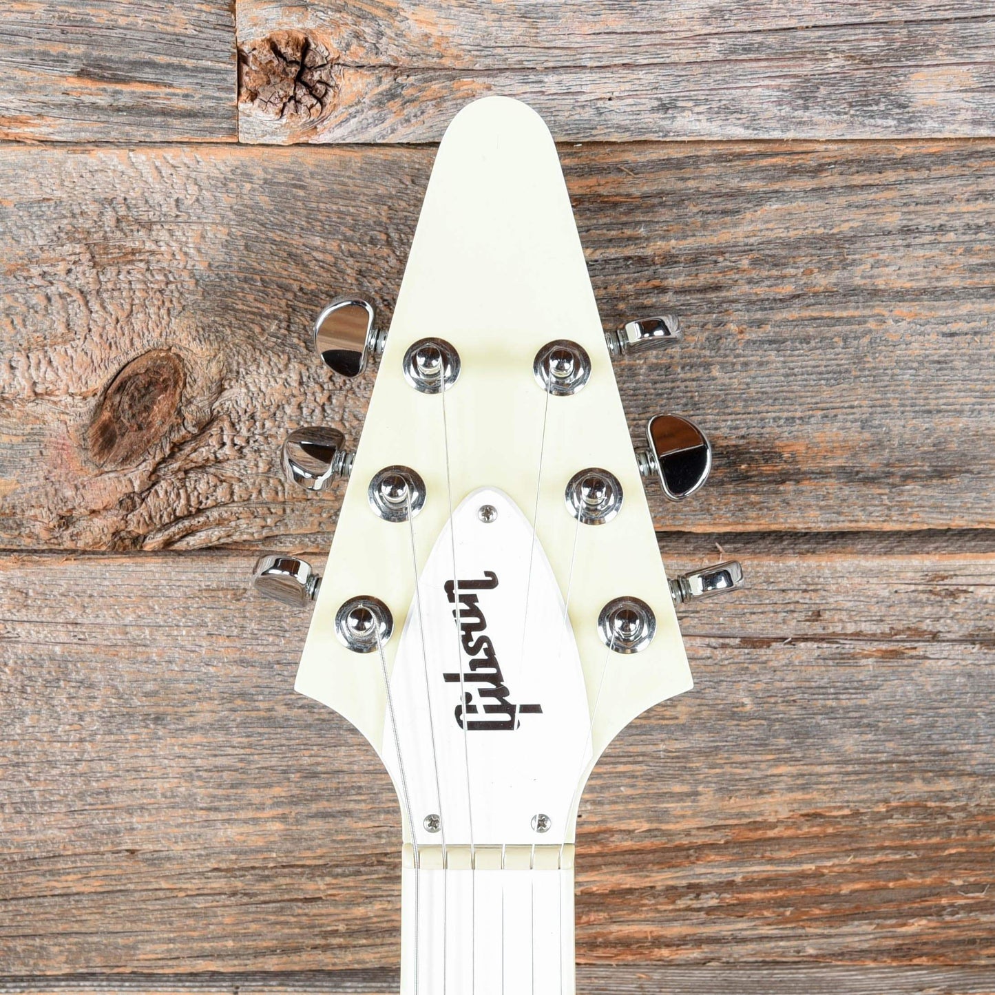 Gibson Snow Falcon Flying V White 2013 Electric Guitars / Solid Body