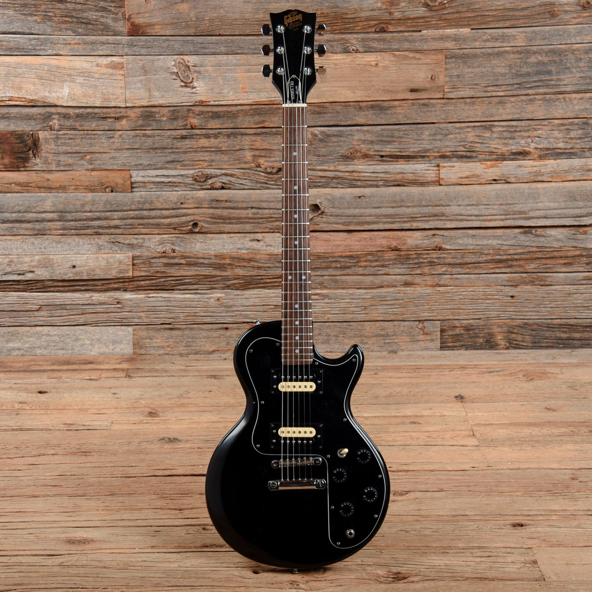 Gibson Sonex Black 1980 Electric Guitars / Solid Body