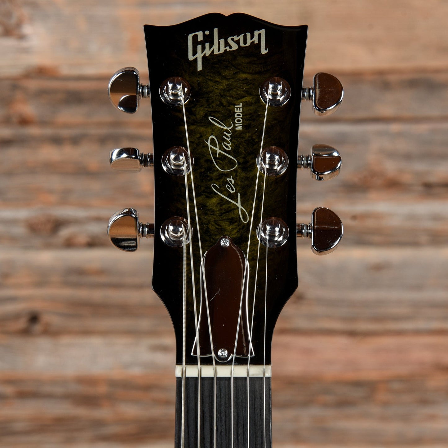 Gibson USA Anniversary Nashville Flood Les Paul Studio Green Swirl 2011 Electric Guitars / Solid Body