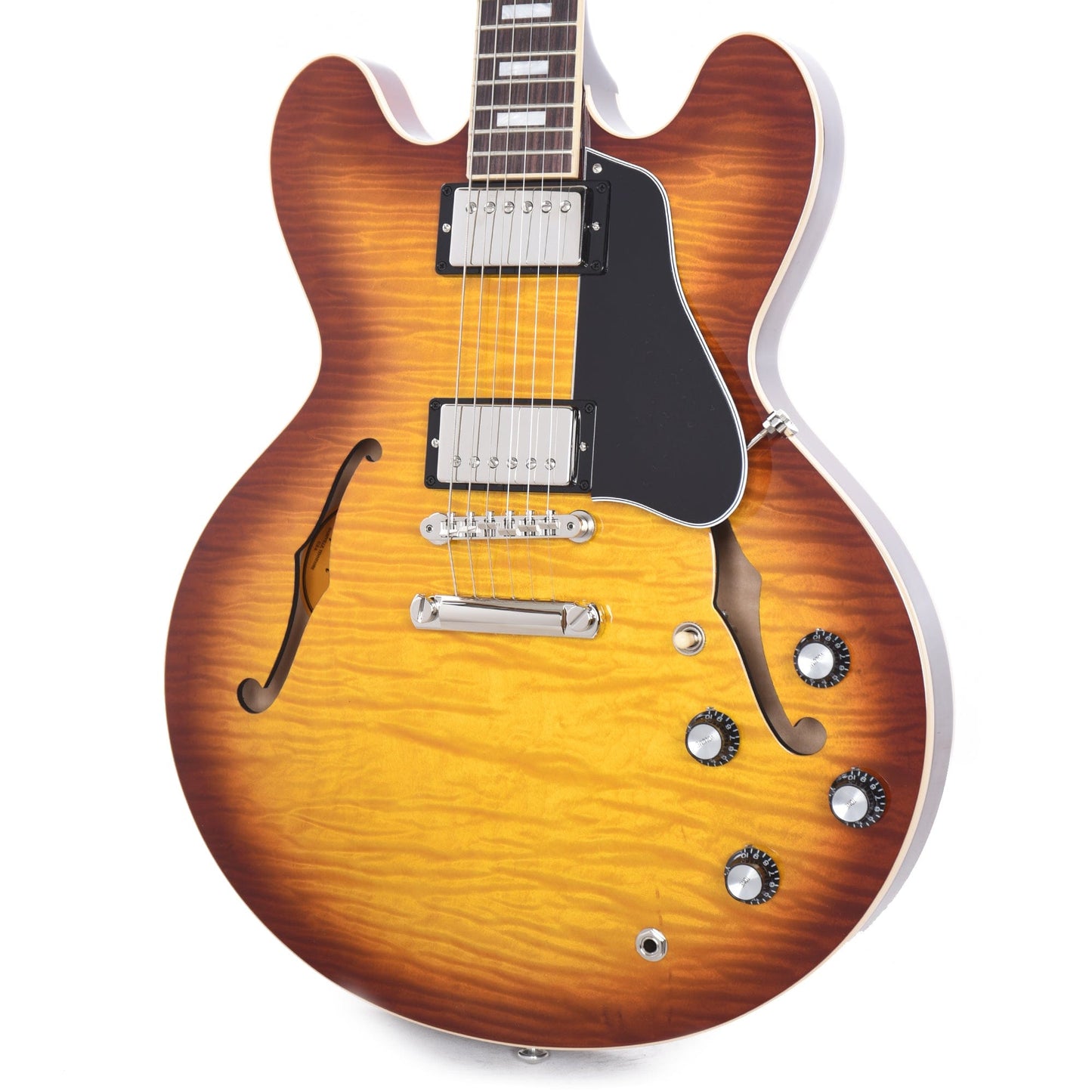 Gibson USA ES-335 Figured Iced Tea Electric Guitars / Solid Body