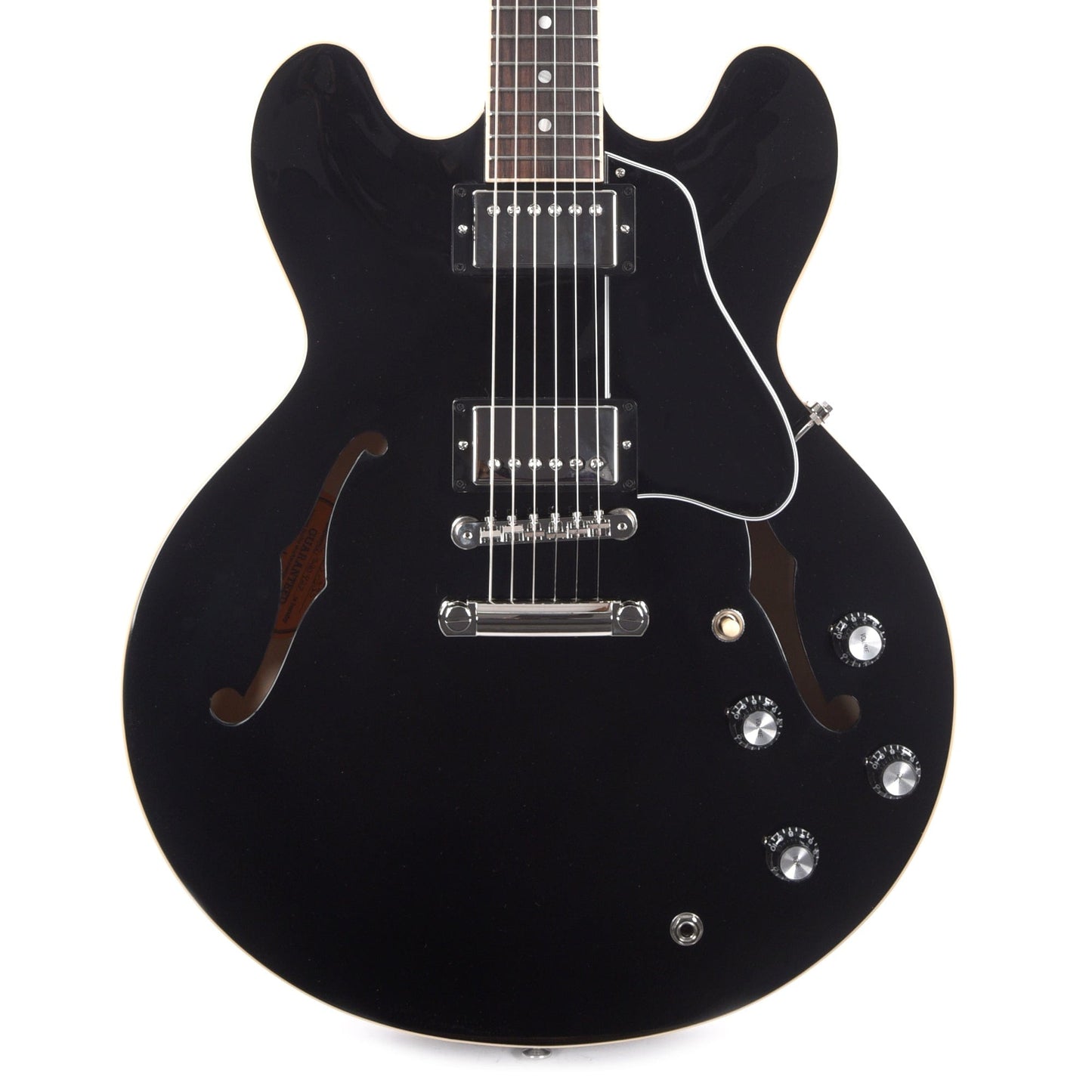 Gibson USA ES-335 Vintage Ebony Electric Guitars / Solid Body