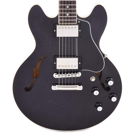 Gibson USA ES-339 Trans Ebony Electric Guitars / Solid Body