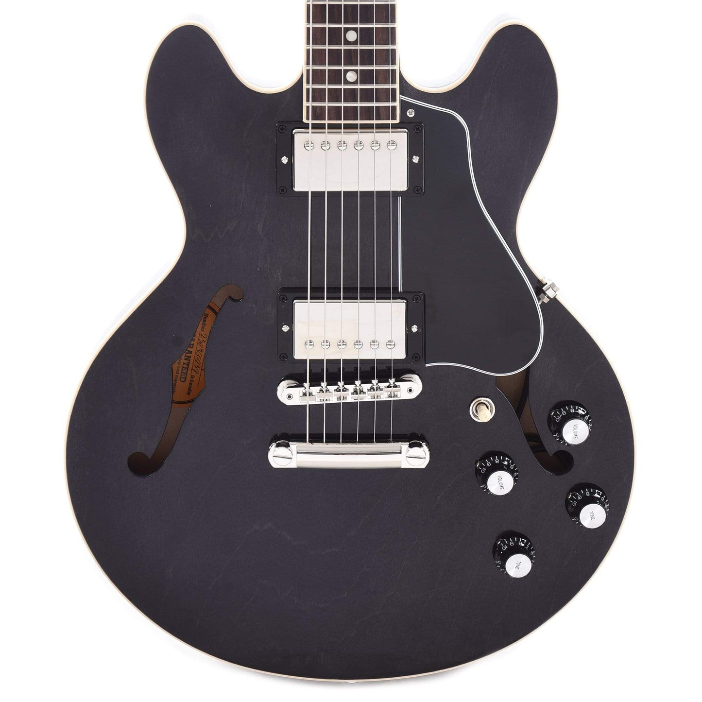 Gibson USA ES-339 Trans Ebony Electric Guitars / Solid Body