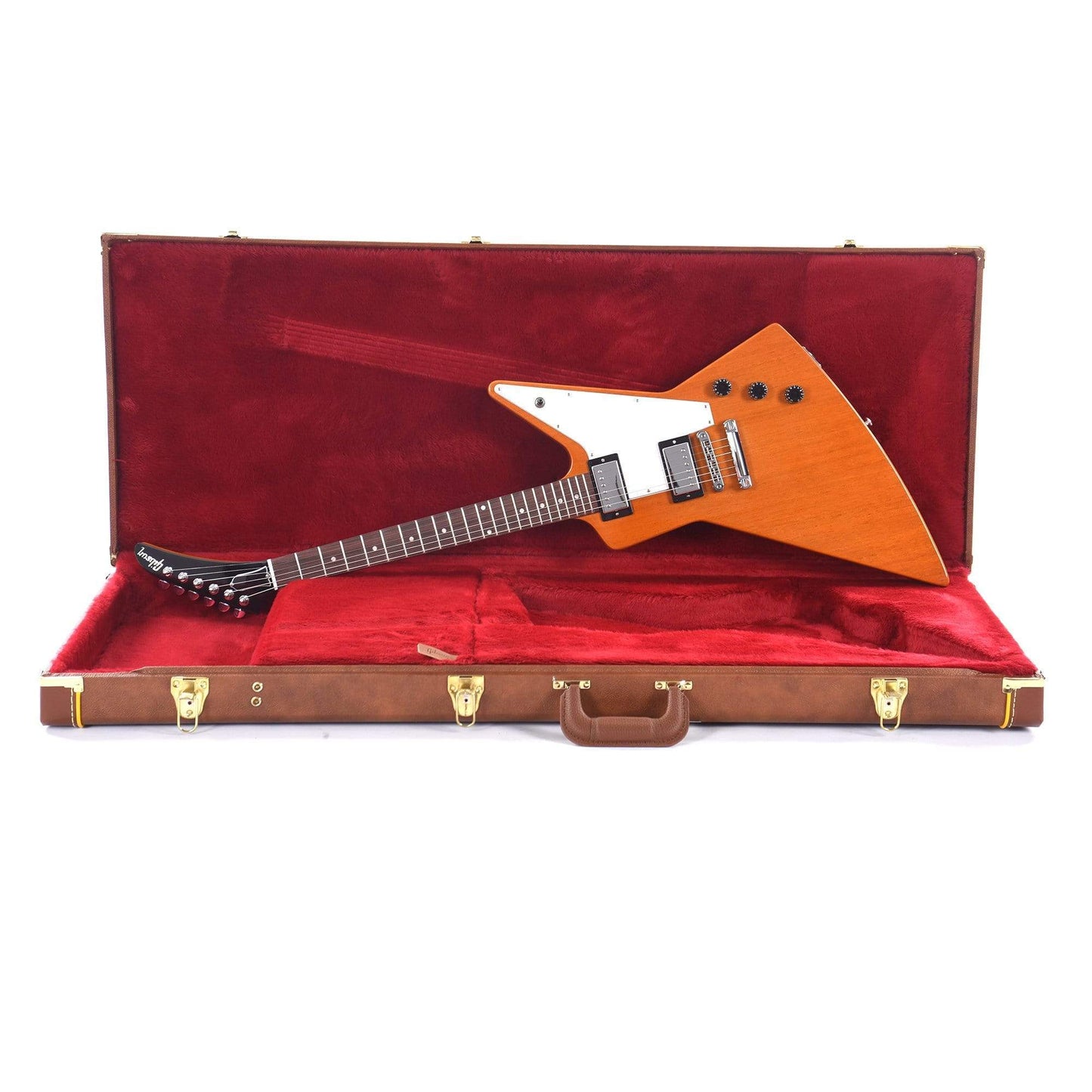 Gibson USA Explorer Antique Natural Electric Guitars / Solid Body