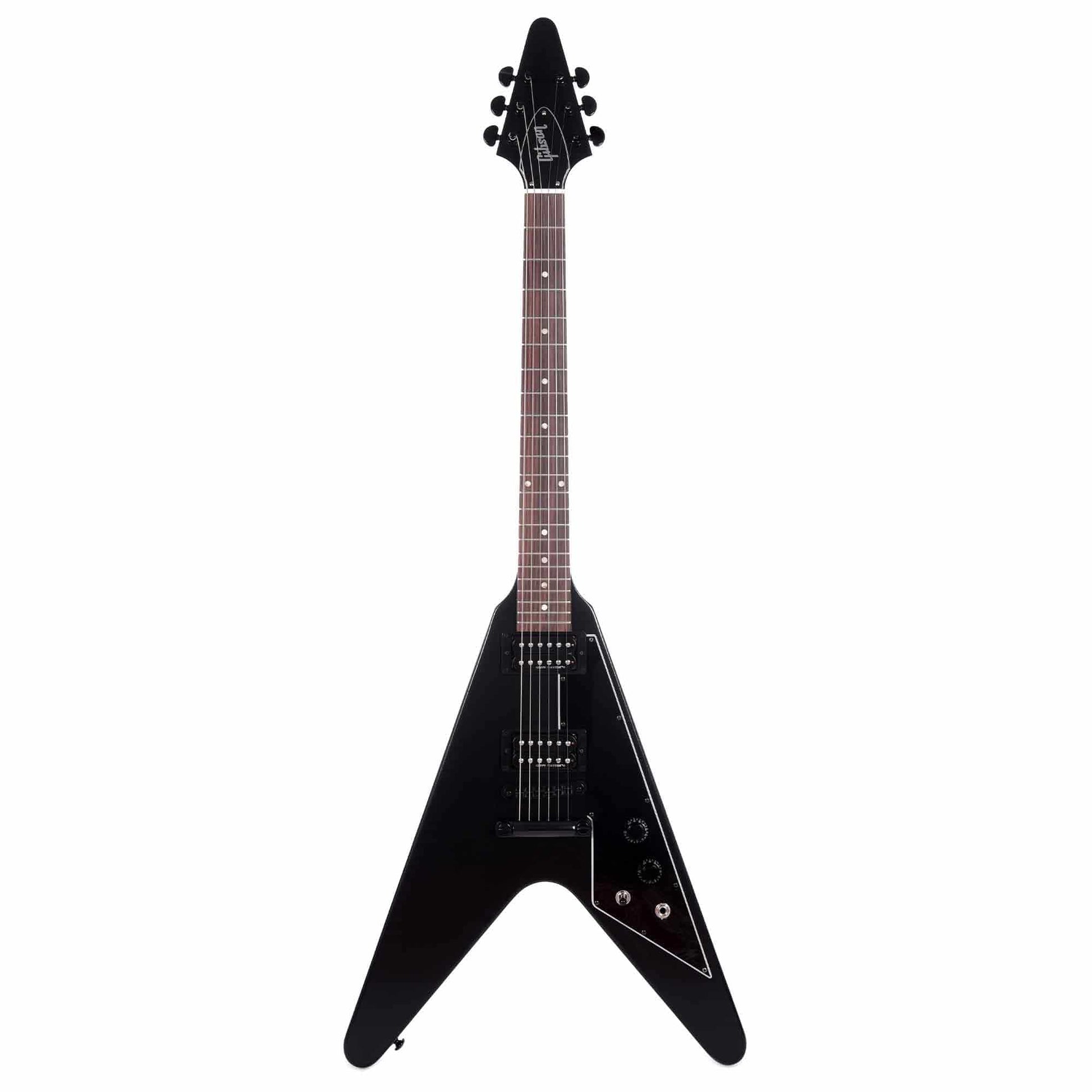 Gibson USA Flying V B-2 2019 Satin Ebony Electric Guitars / Solid Body