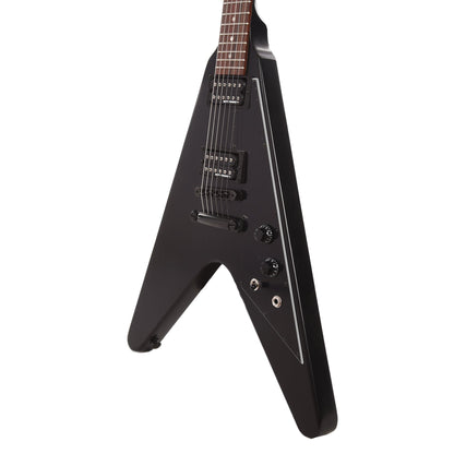 Gibson USA Flying V Satin Ebony Electric Guitars / Solid Body