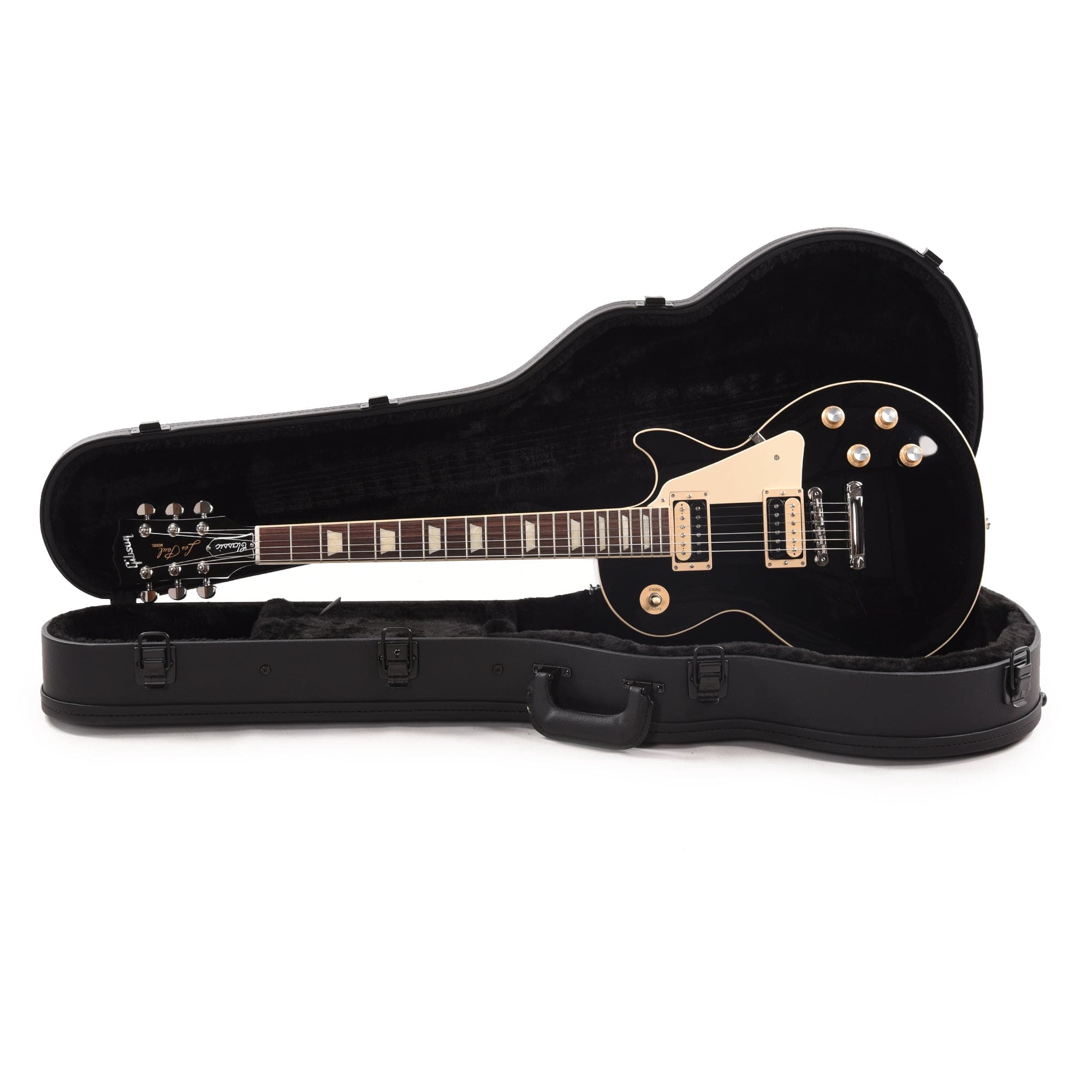 Gibson USA Les Paul Classic Ebony Electric Guitars / Solid Body