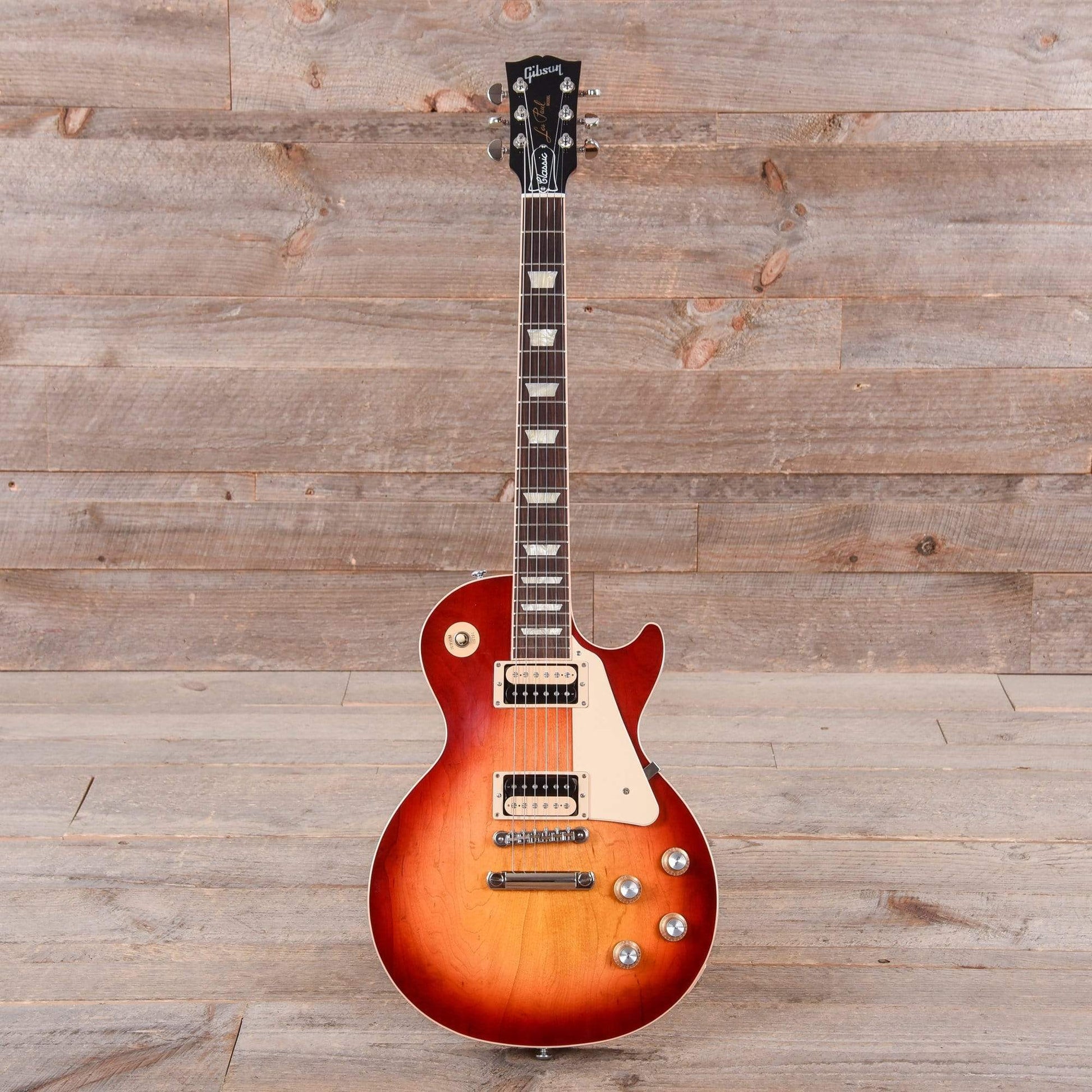 Gibson USA Les Paul Classic Heritage Cherry Sunburst Electric Guitars / Solid Body