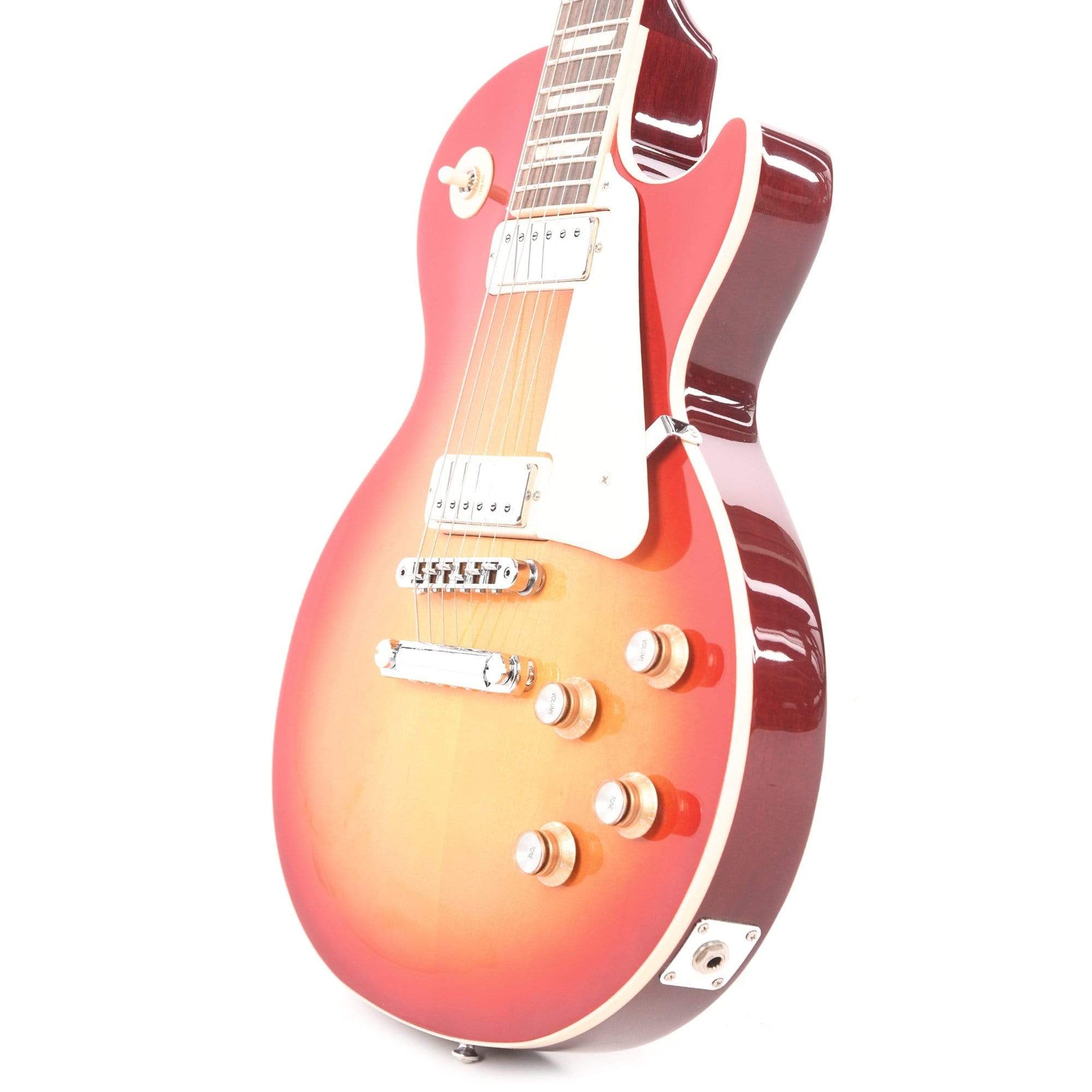 Gibson USA Les Paul Deluxe '70s Cherry Sunburst Electric Guitars / Solid Body