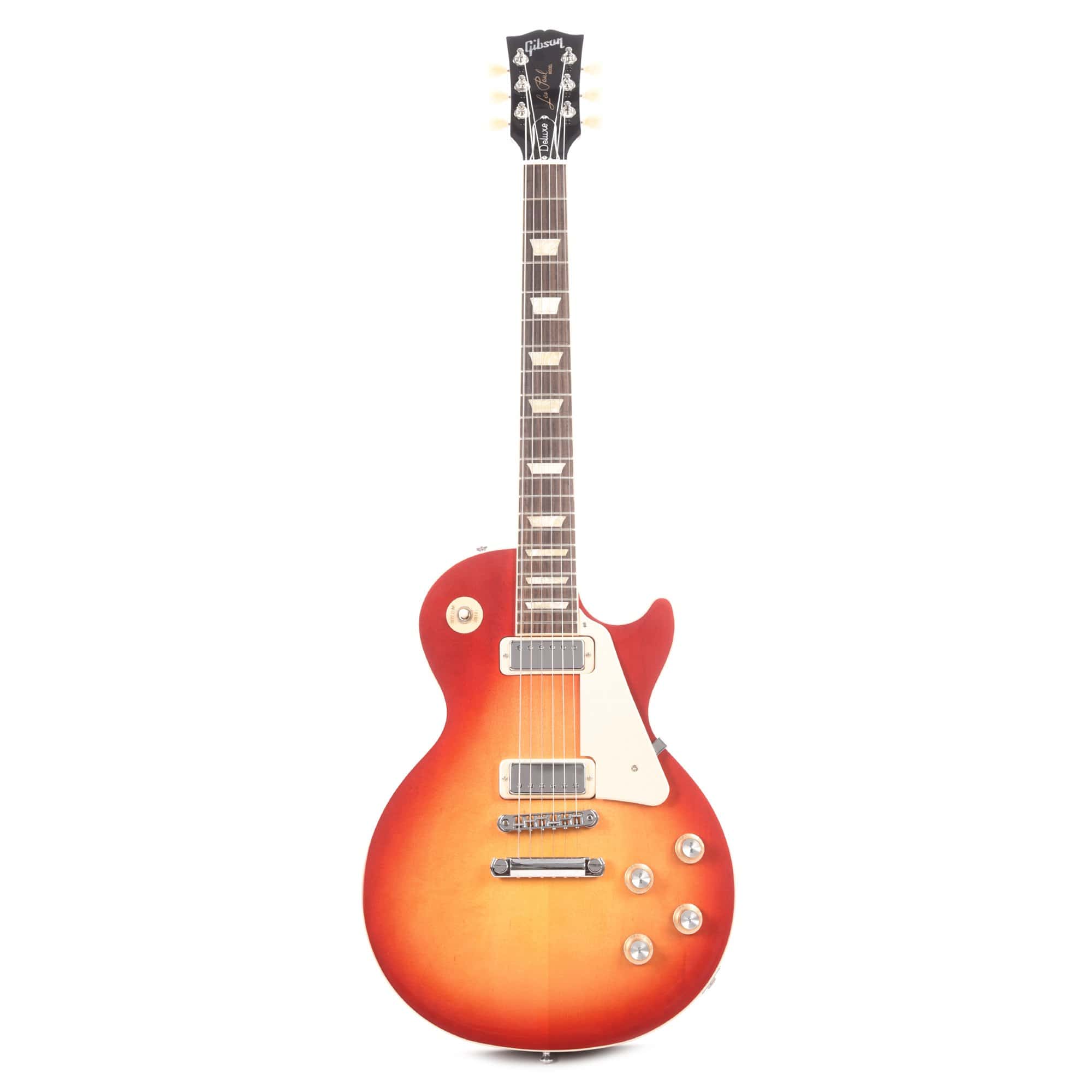 Gibson USA Les Paul Deluxe '70s Cherry Sunburst Electric Guitars / Solid Body