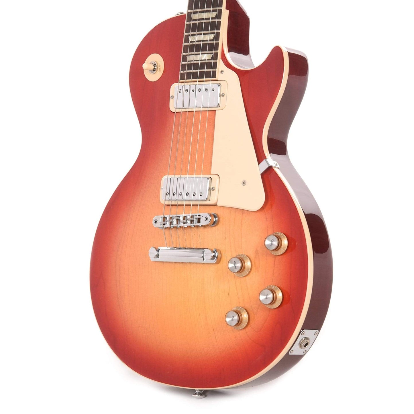 Gibson USA Les Paul Deluxe '70s Cherry Sunburst Electric Guitars / Solid Body