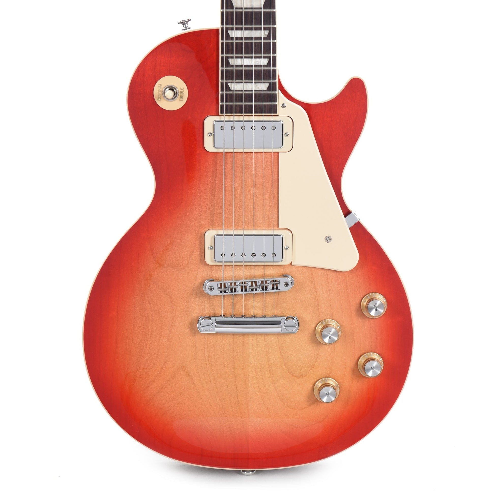 Gibson USA Les Paul Deluxe '70s Cherry Sunburst Electric Guitars / Solid Body