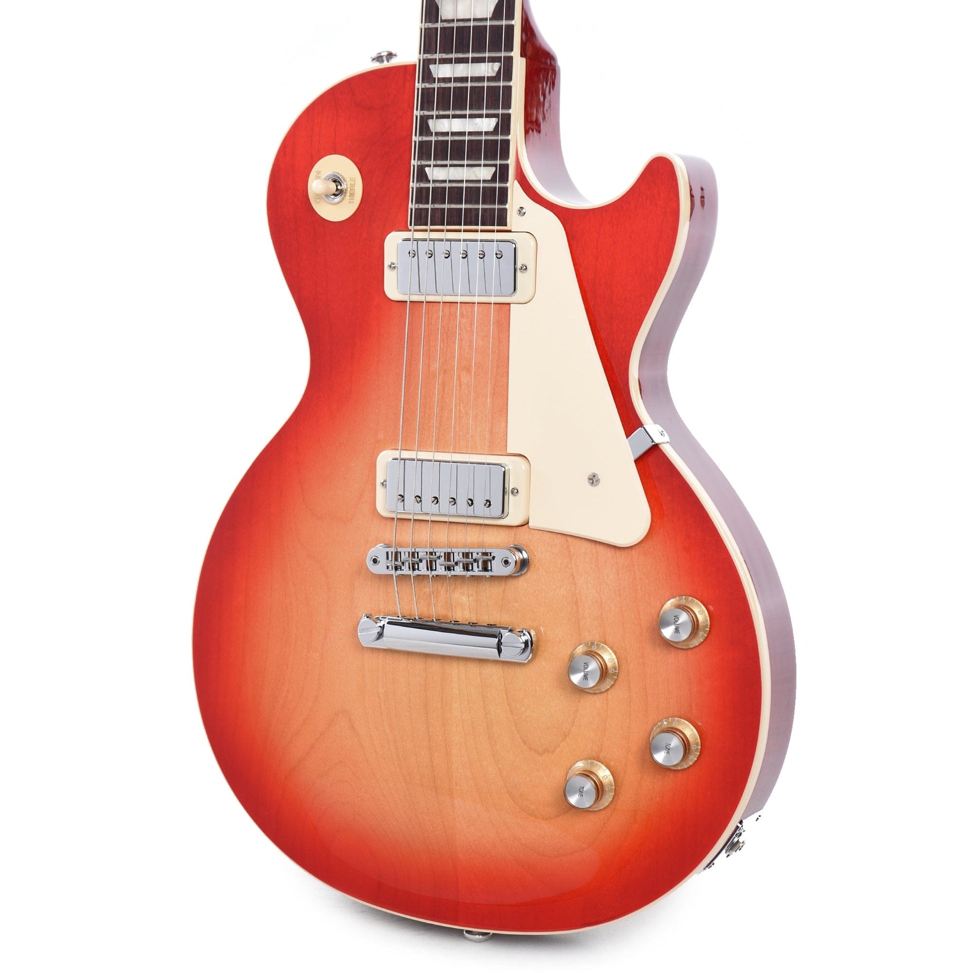 Gibson USA Les Paul Deluxe '70s Cherry Sunburst Electric Guitars / Solid Body