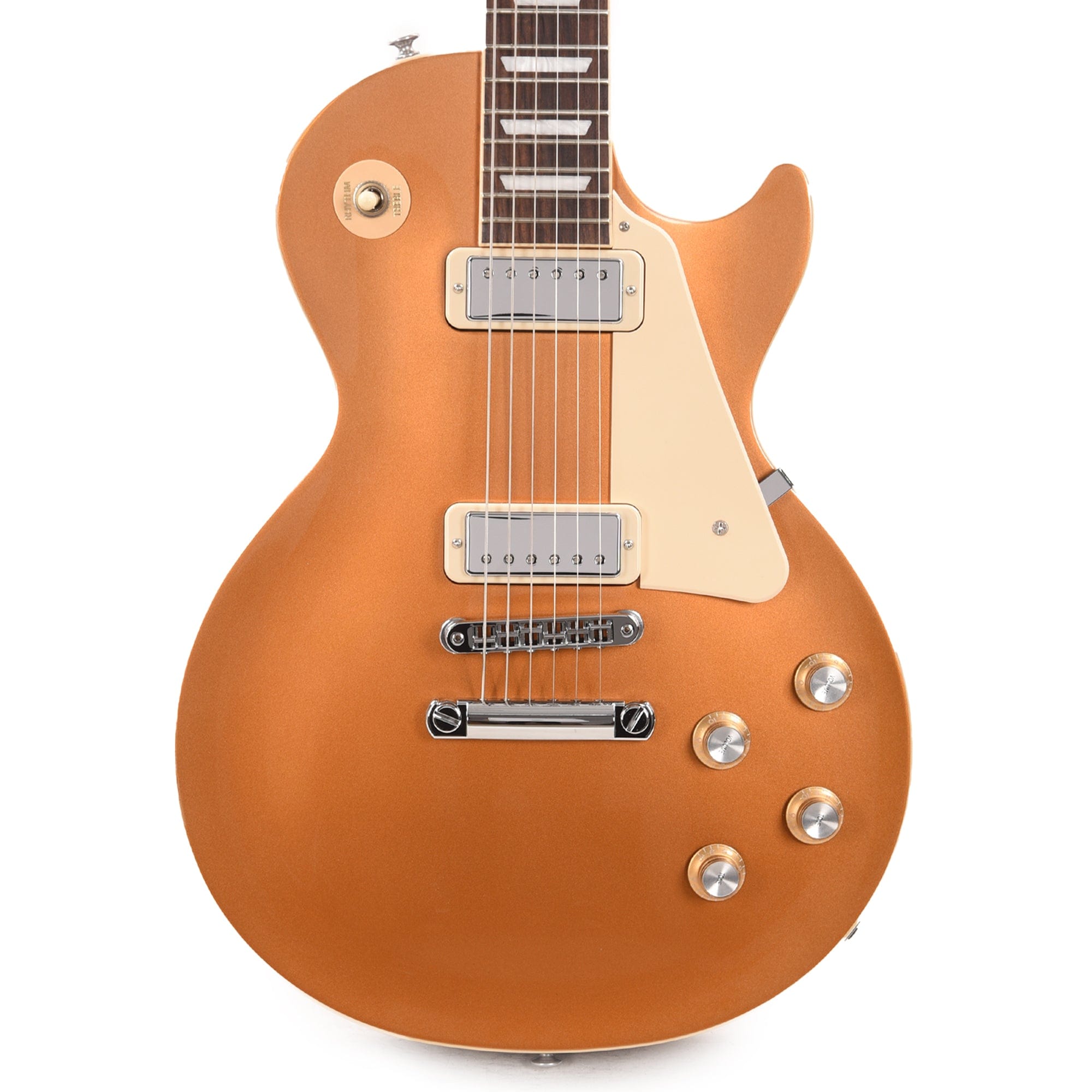 Gibson USA Les Paul Deluxe '70s Goldtop Electric Guitars / Solid Body