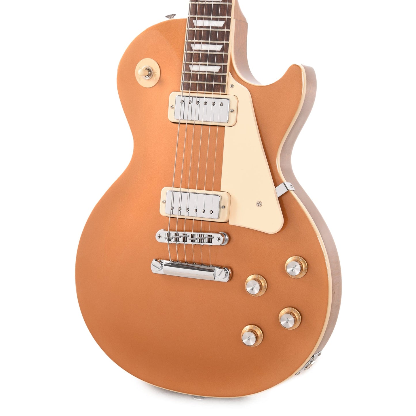 Gibson USA Les Paul Deluxe '70s Goldtop Electric Guitars / Solid Body